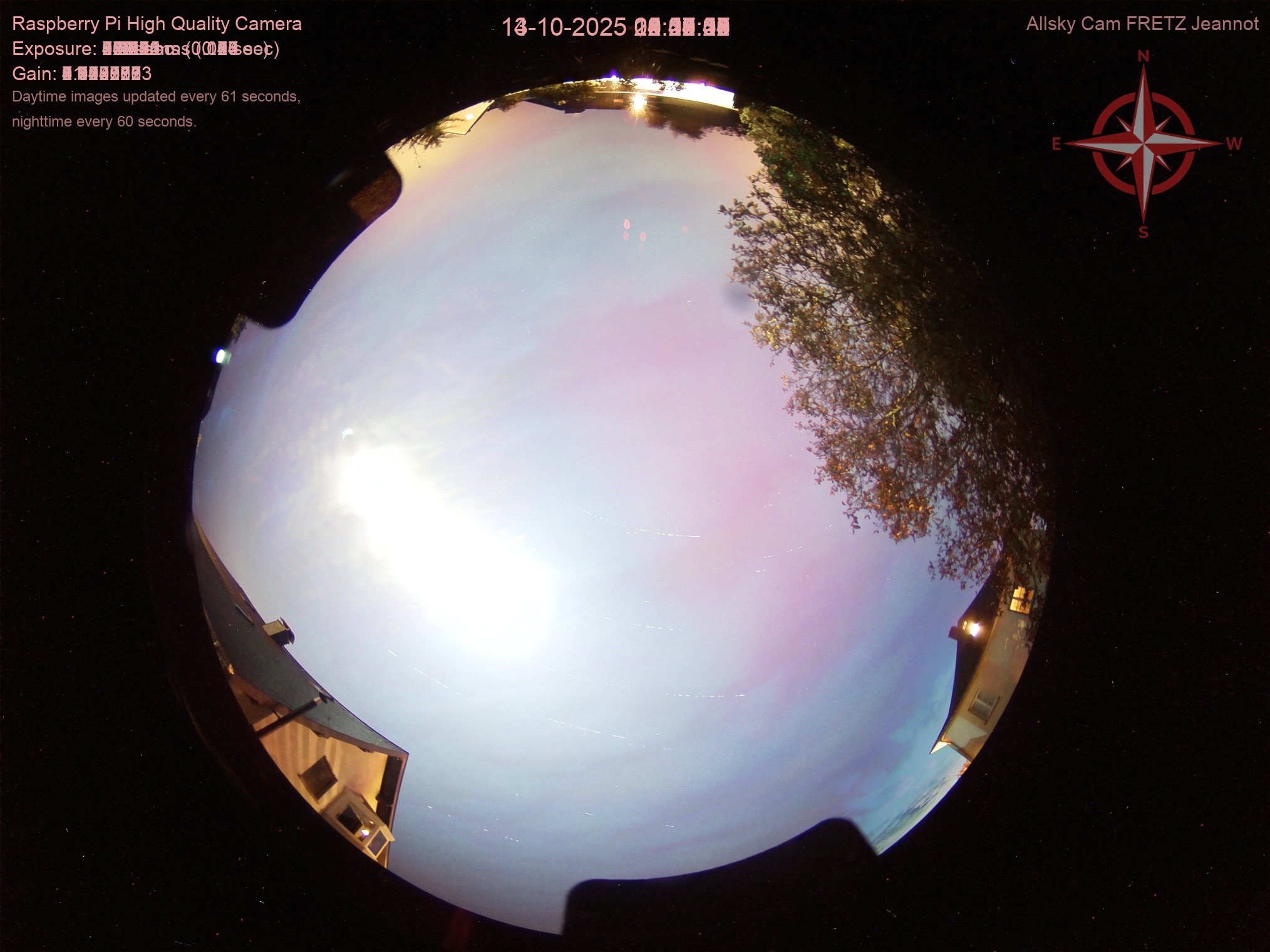 Startrail Bild: 13.10.2025