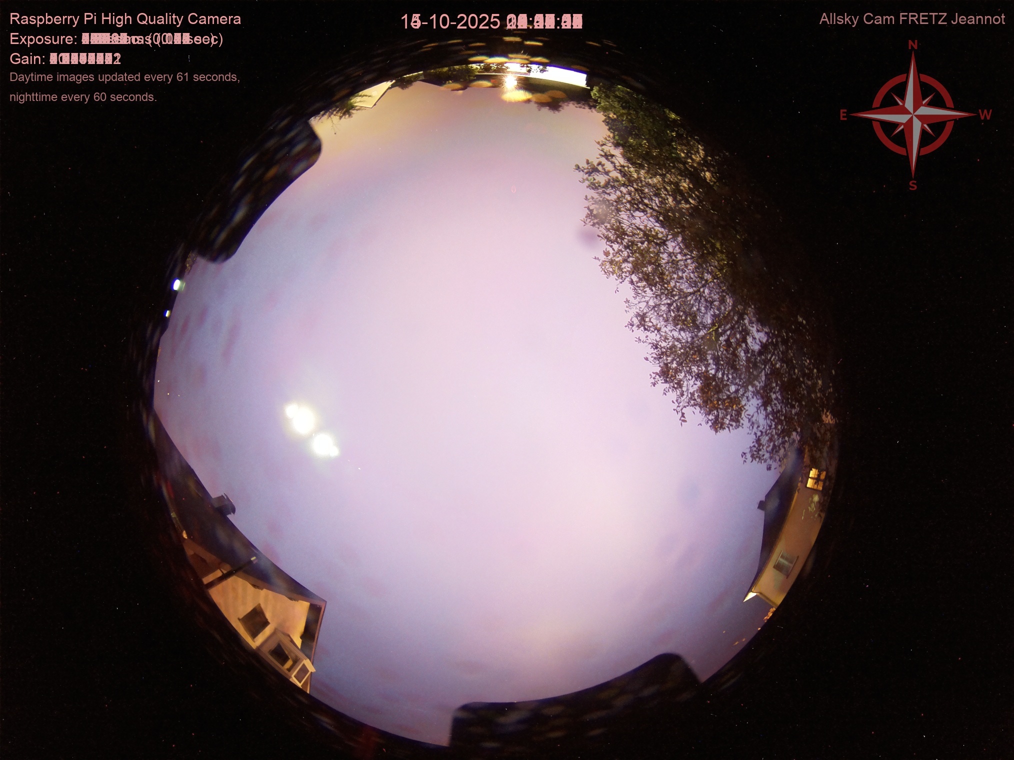 Startrail Bild: 14.10.2025