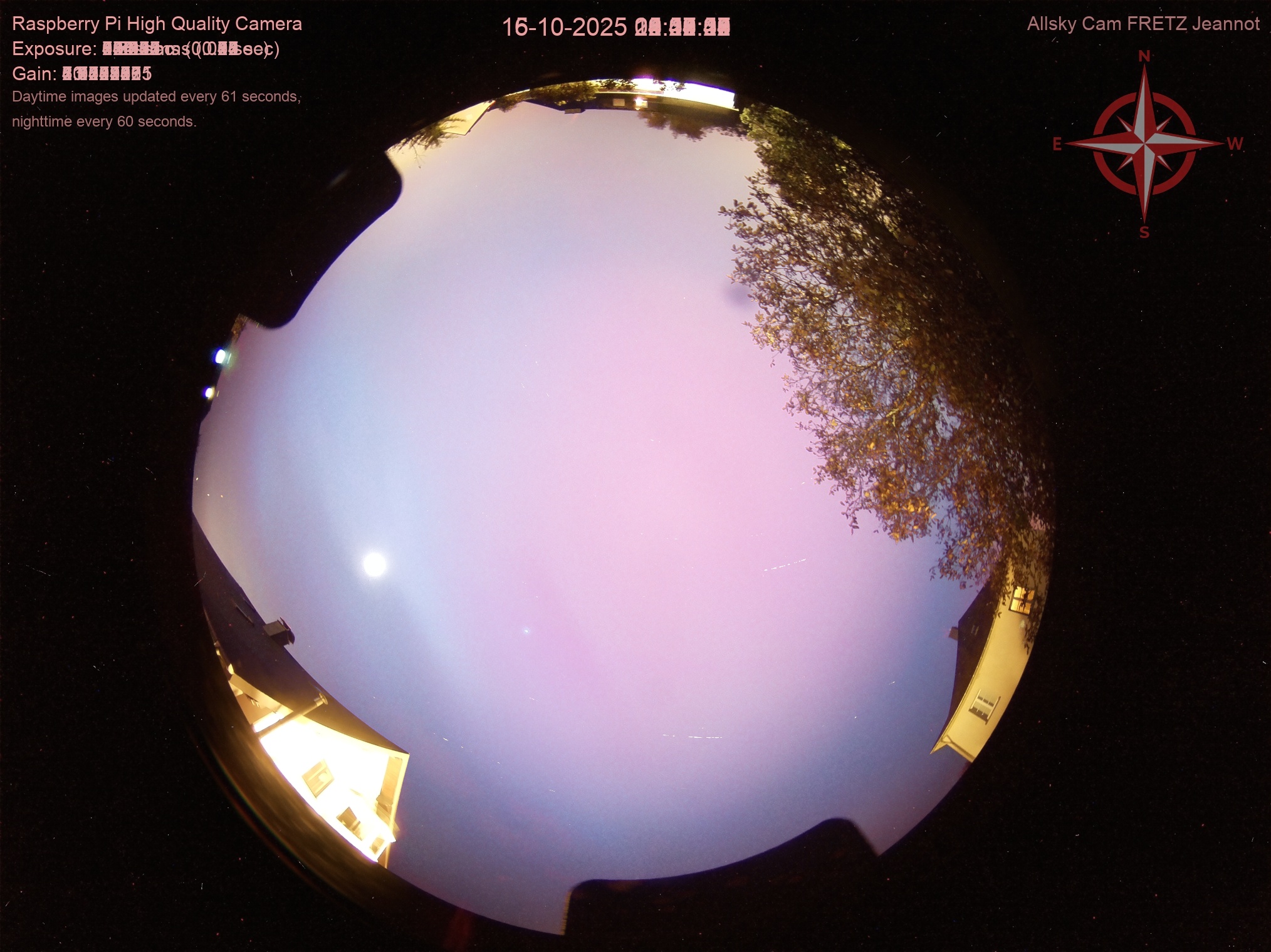 Startrail Bild: 15.10.2025