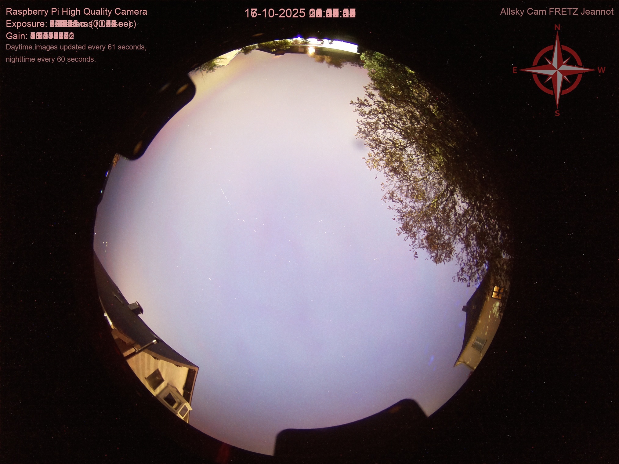 Startrail Bild: 16.10.2025