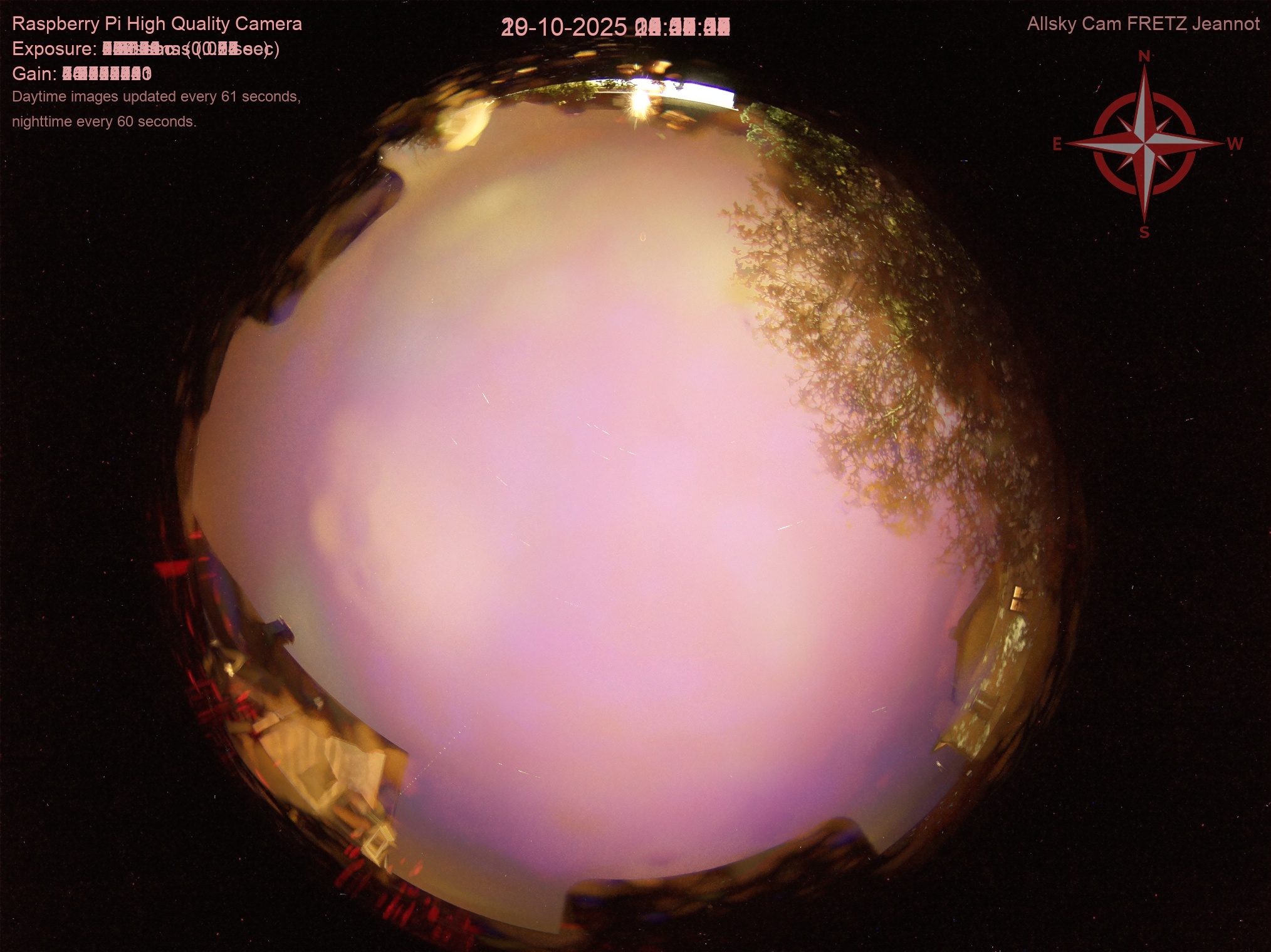 Startrail Bild: 19.10.2025