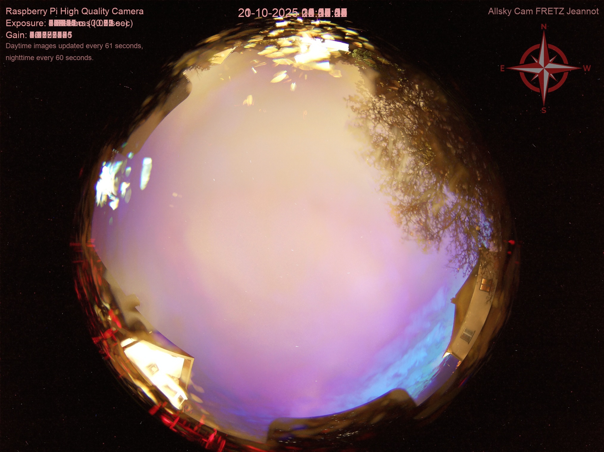 Startrail Bild: 20.10.2025