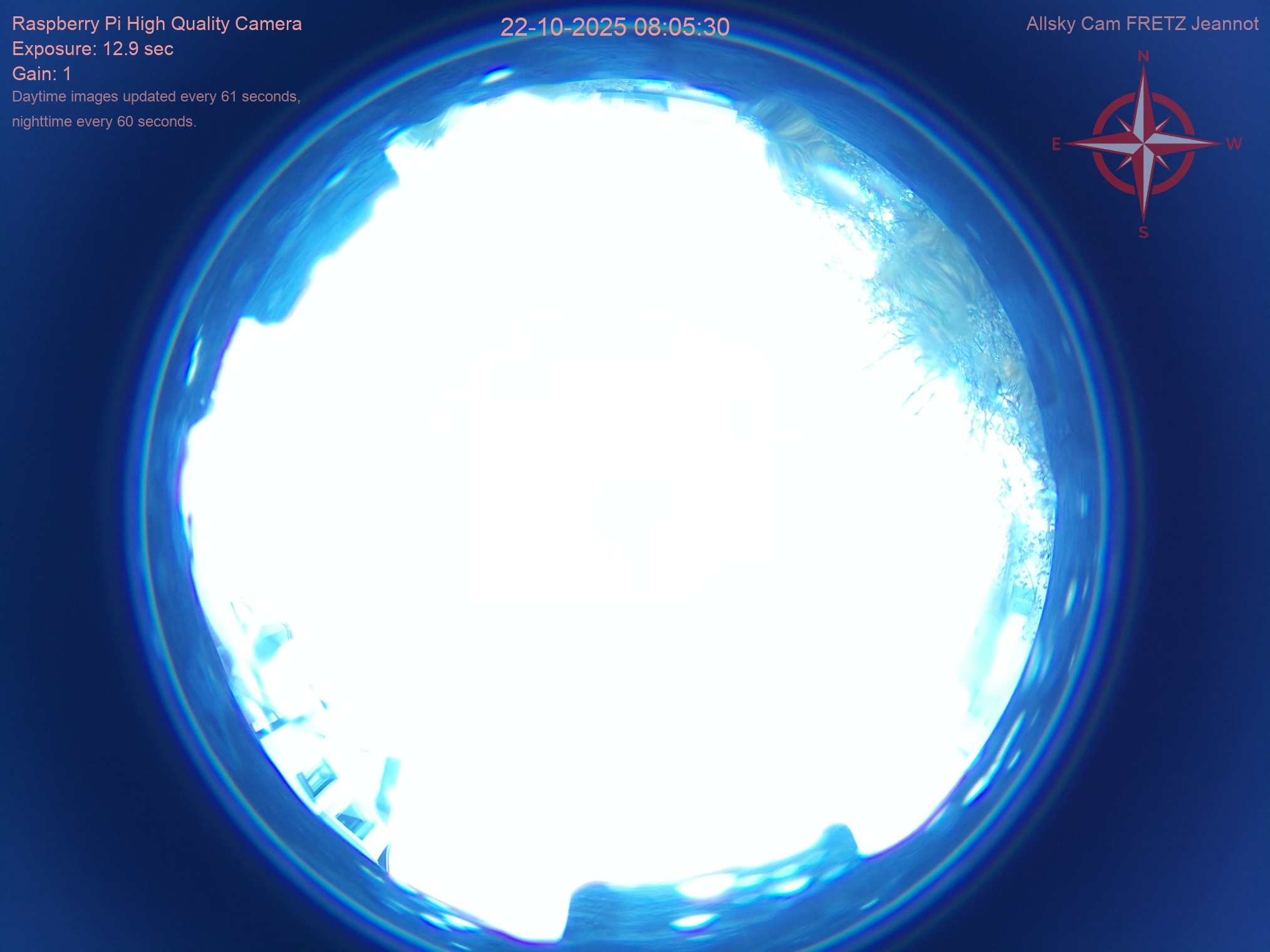 Startrail Bild: 21.10.2025