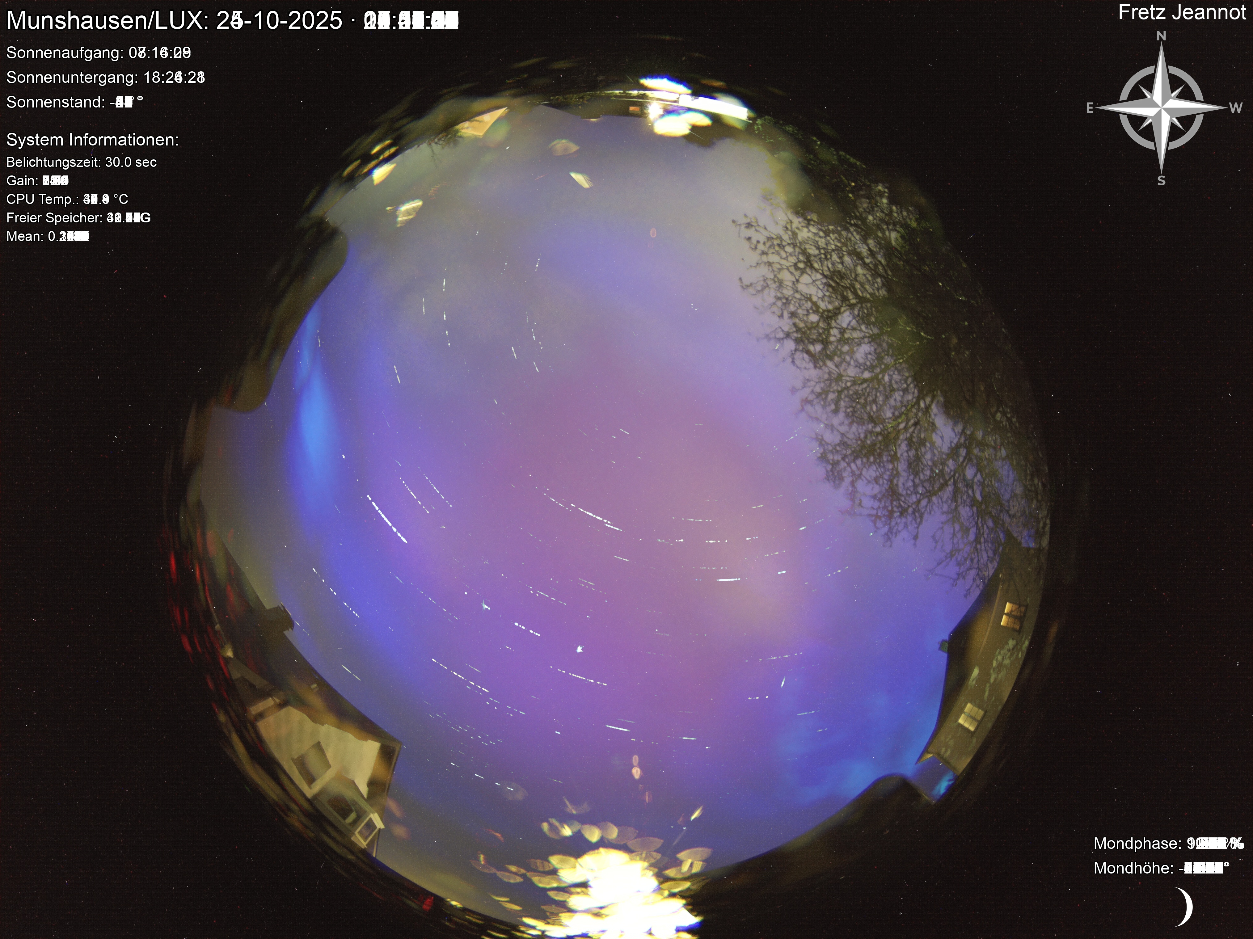 Startrail Bild: 24.10.2025