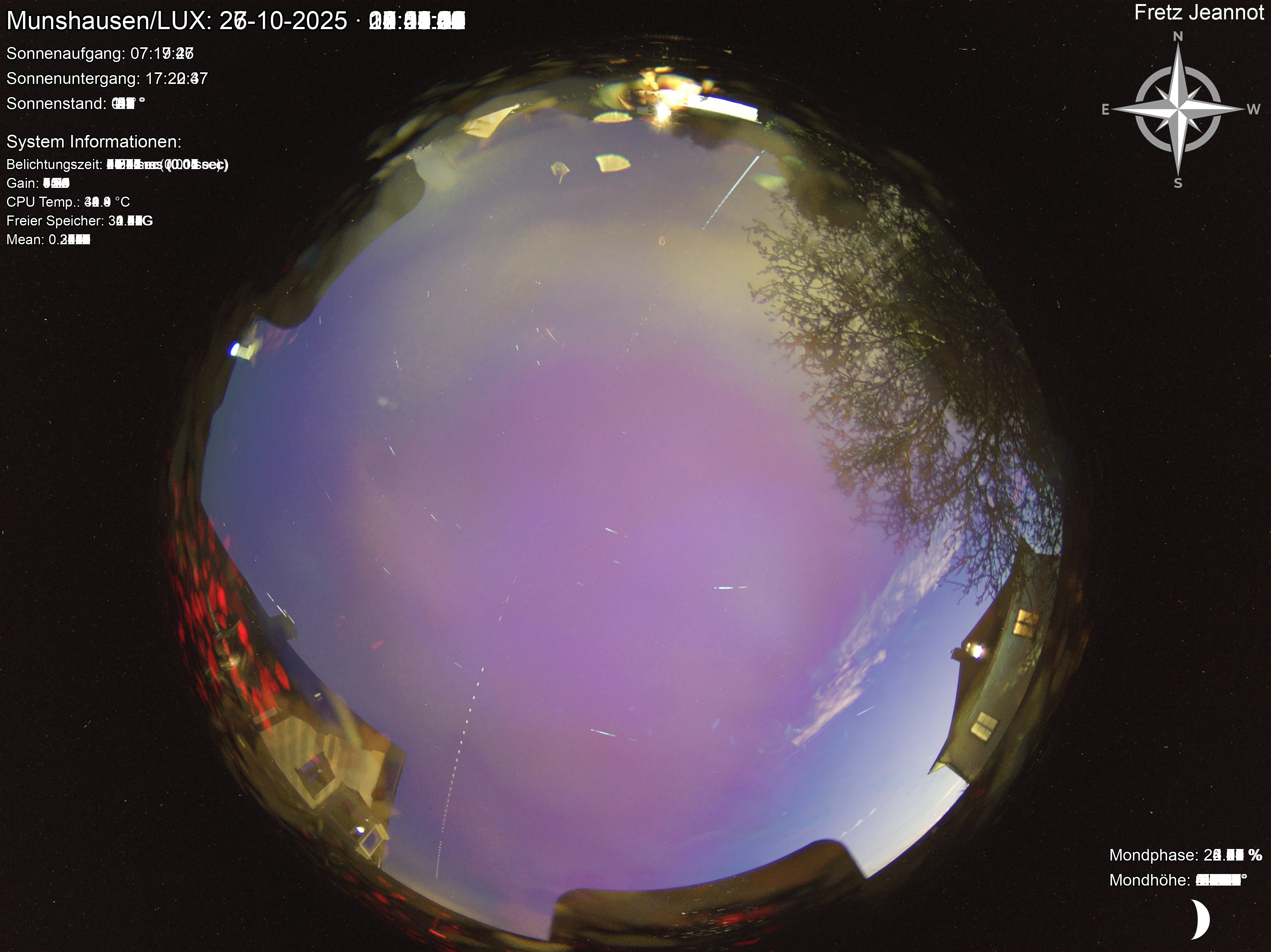 Startrail Bild: 26.10.2025