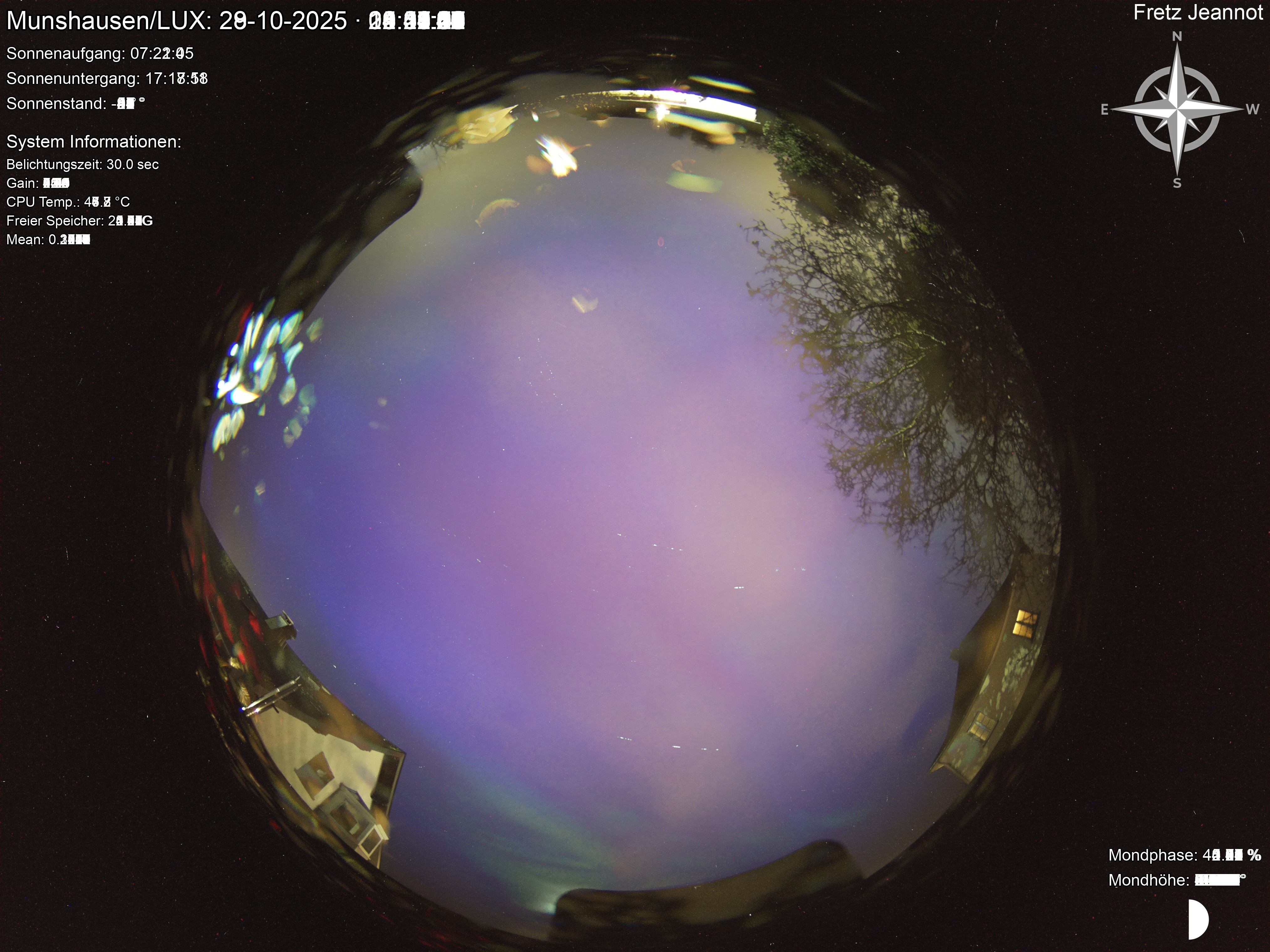 Startrail Bild: 28.10.2025