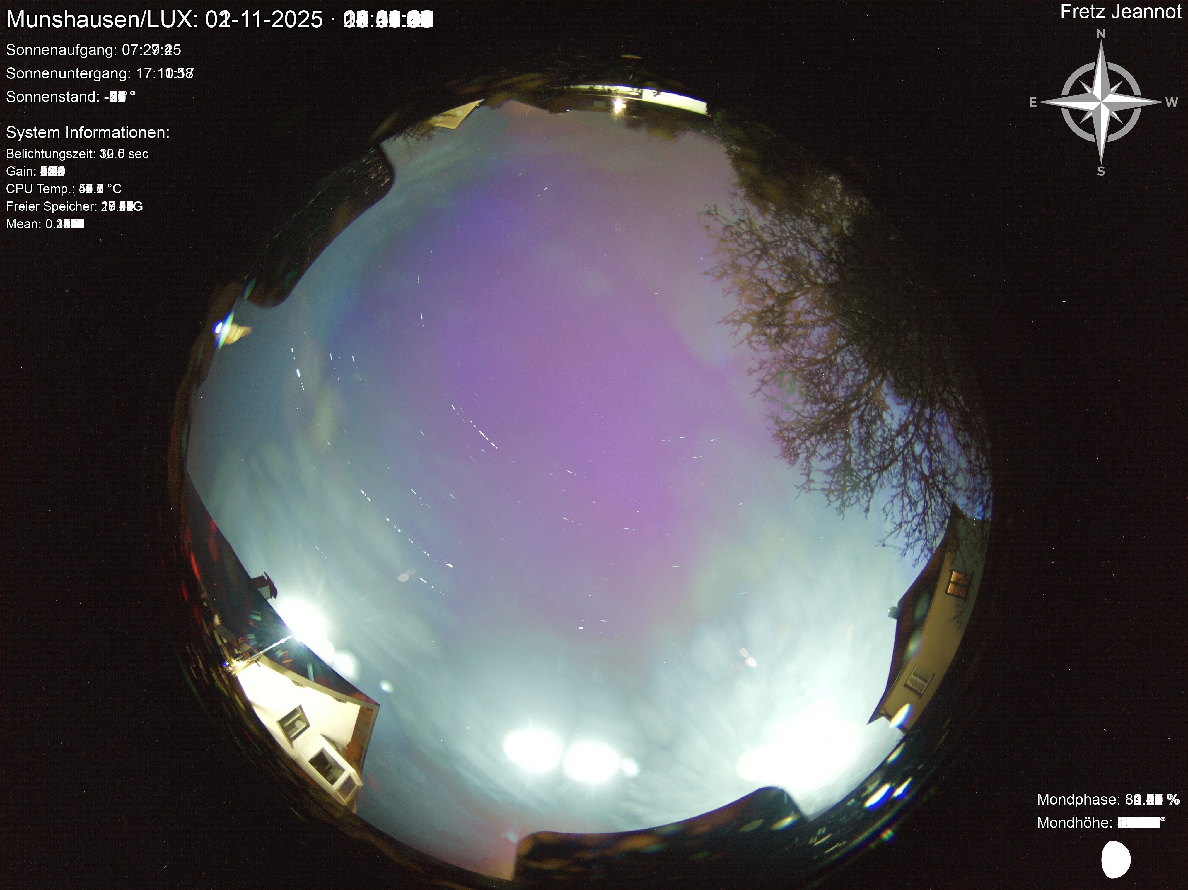 Startrail Bild: 01.11.2025