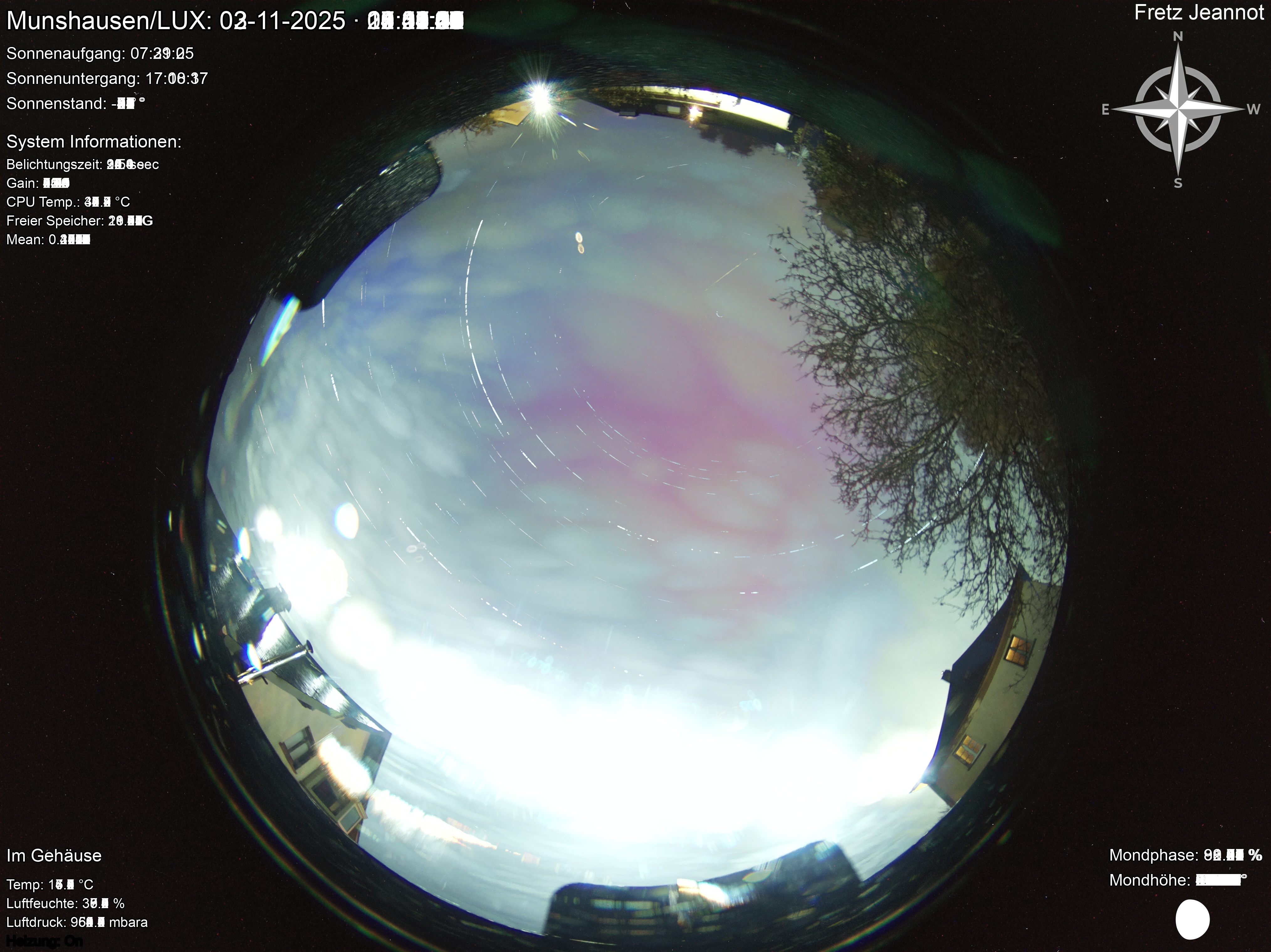 Startrail Bild: 02.11.2025