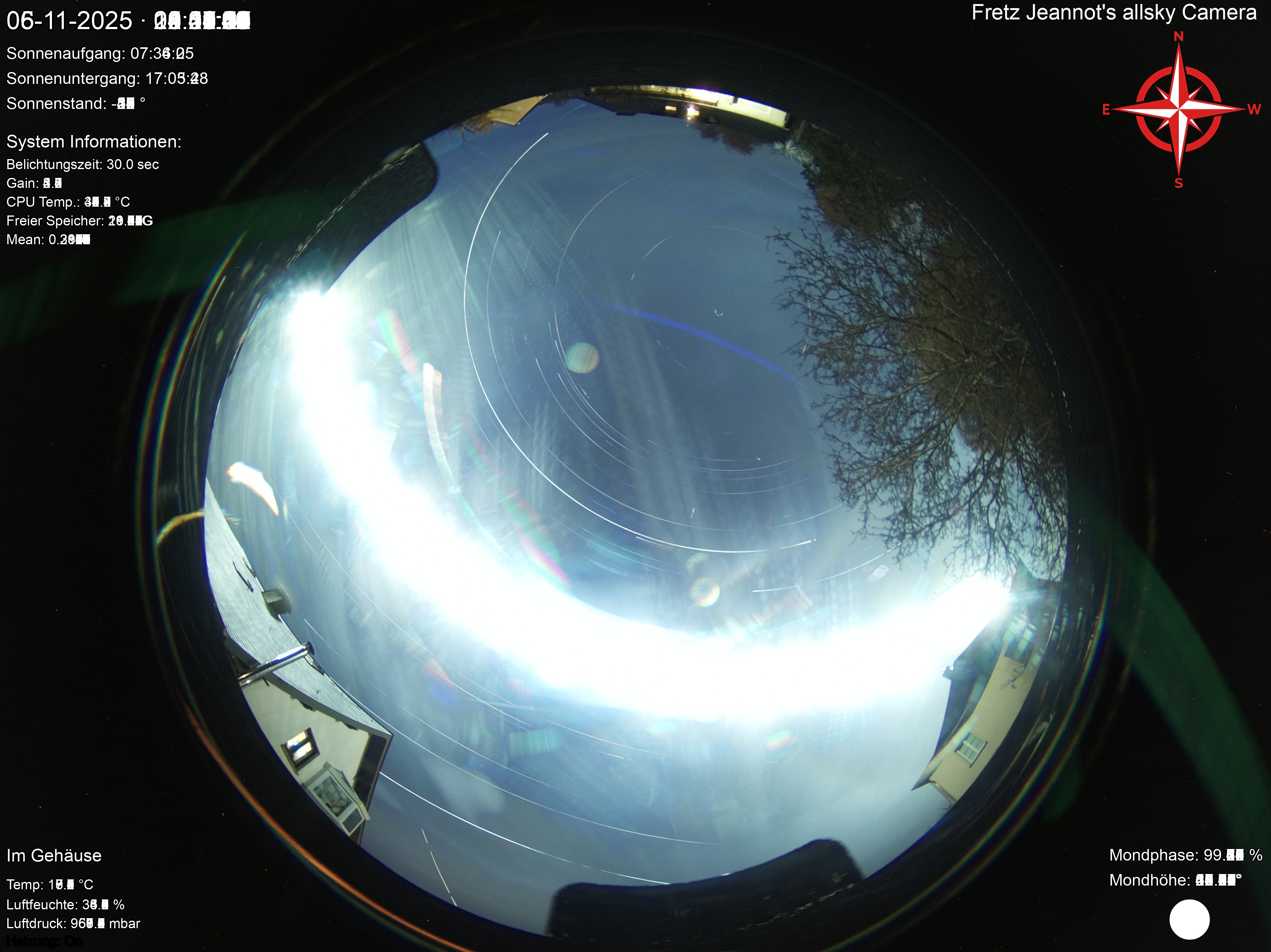 Startrail Bild: 05.11.2025