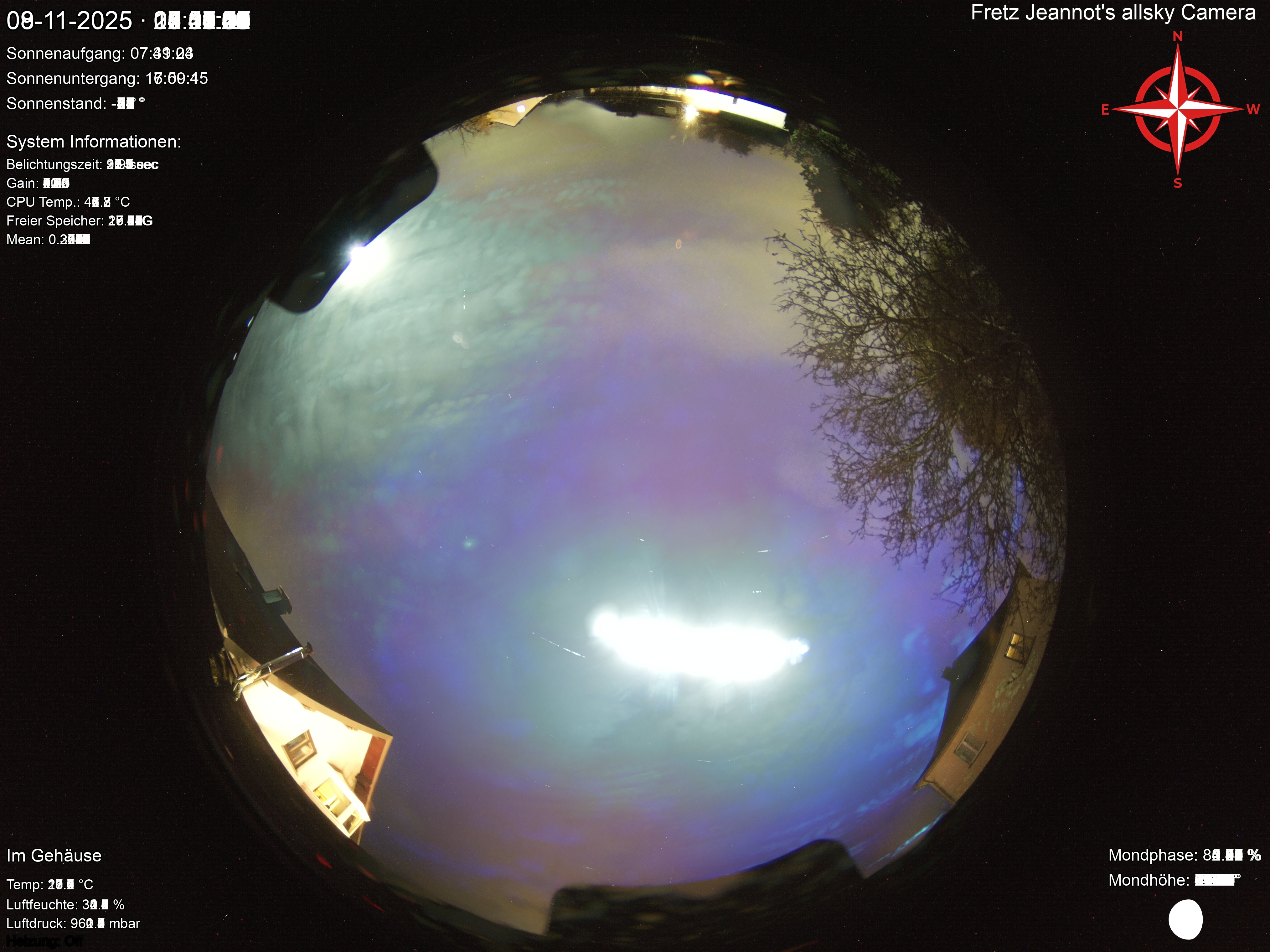 Startrail Bild: 08.11.2025