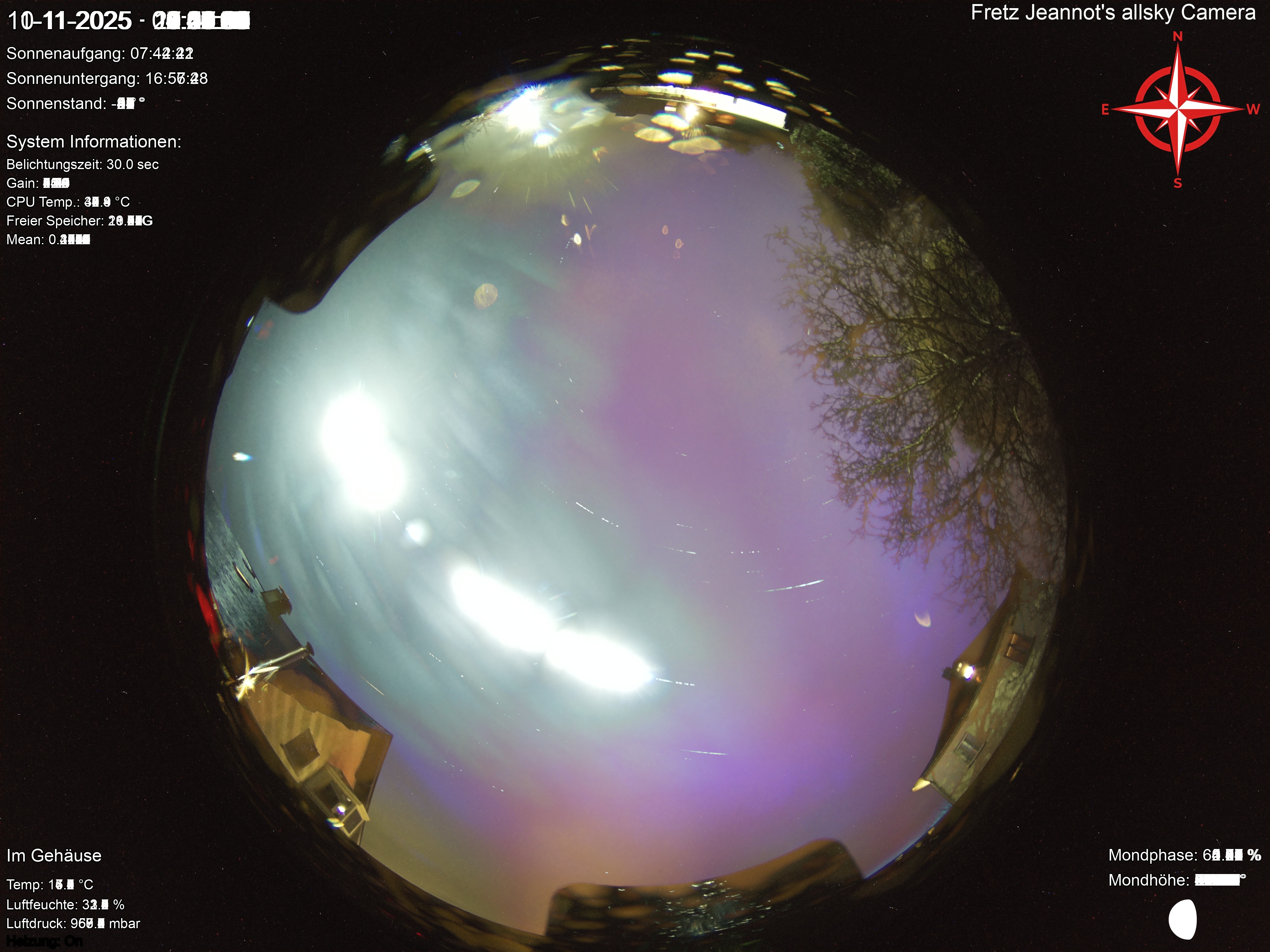 Startrail Bild: 10.11.2025