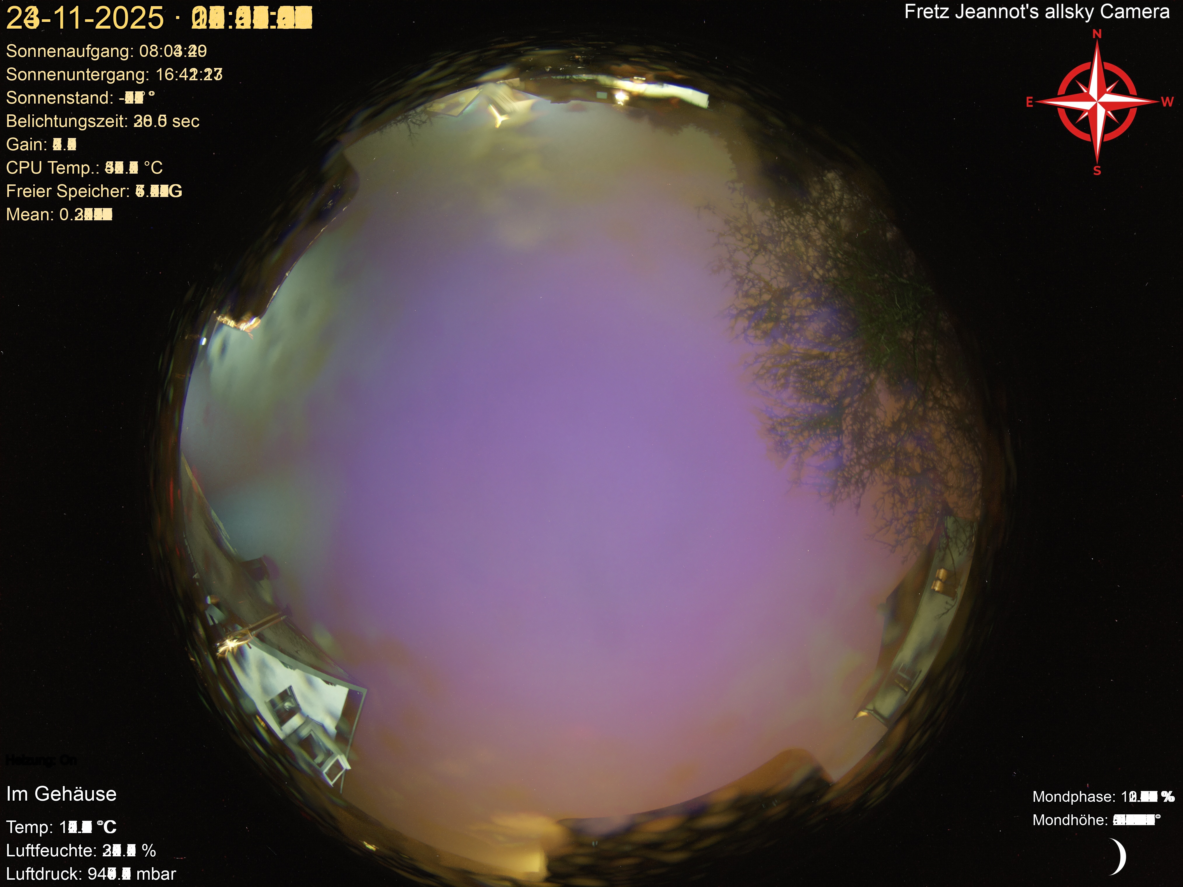 Startrail Bild: 23.11.2025