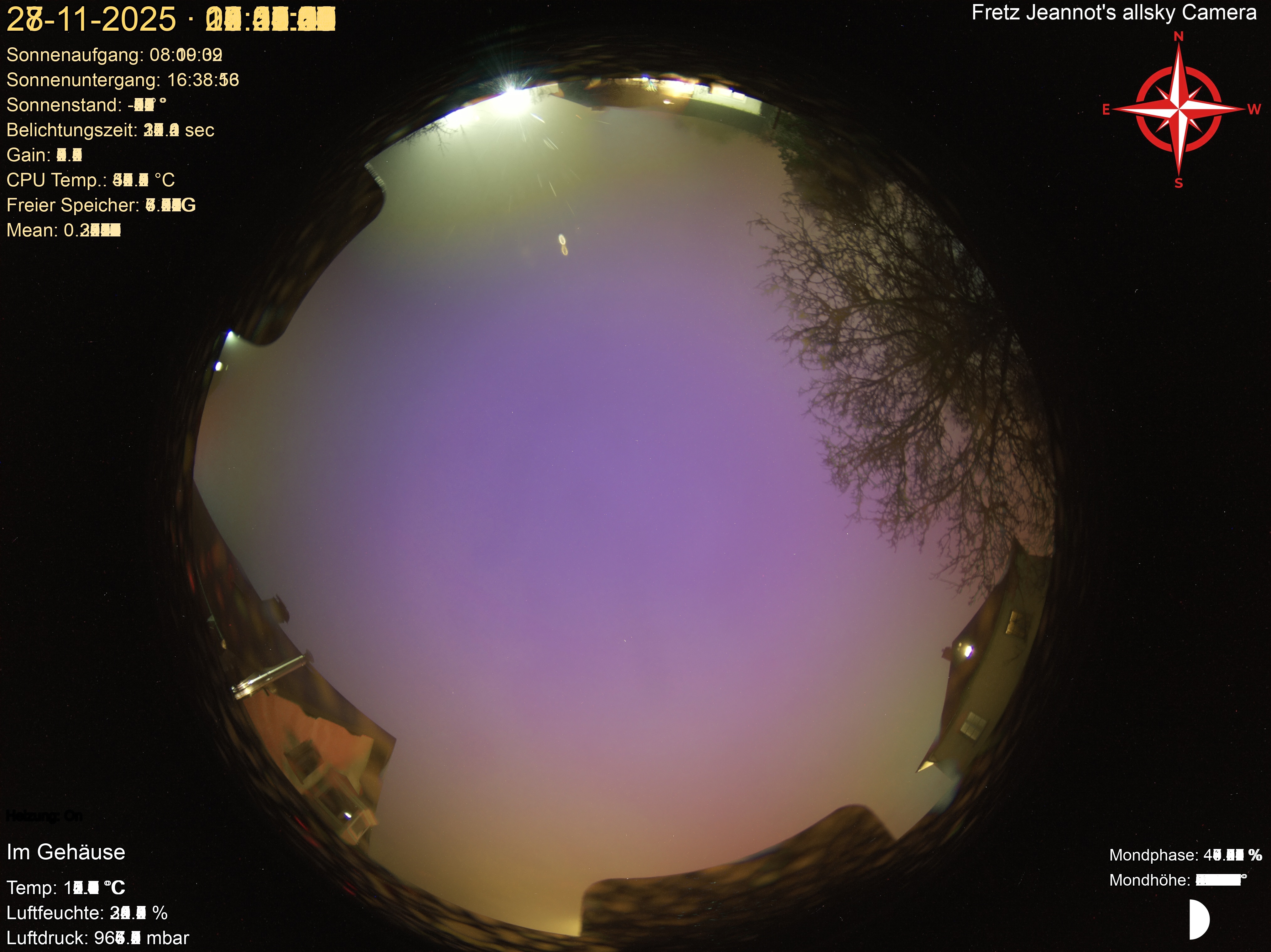 Startrail Bild: 27.11.2025