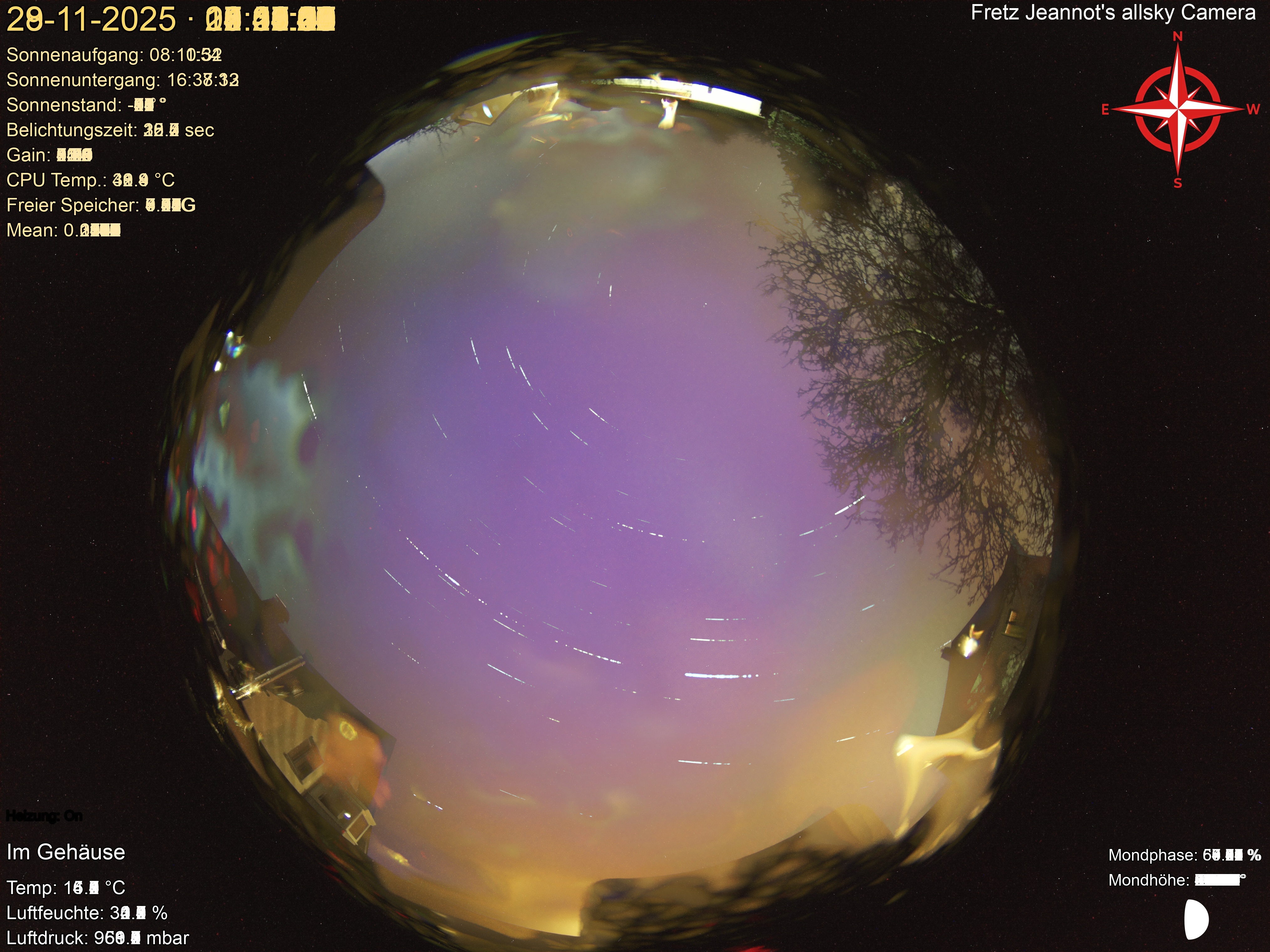 Startrail Bild: 28.11.2025