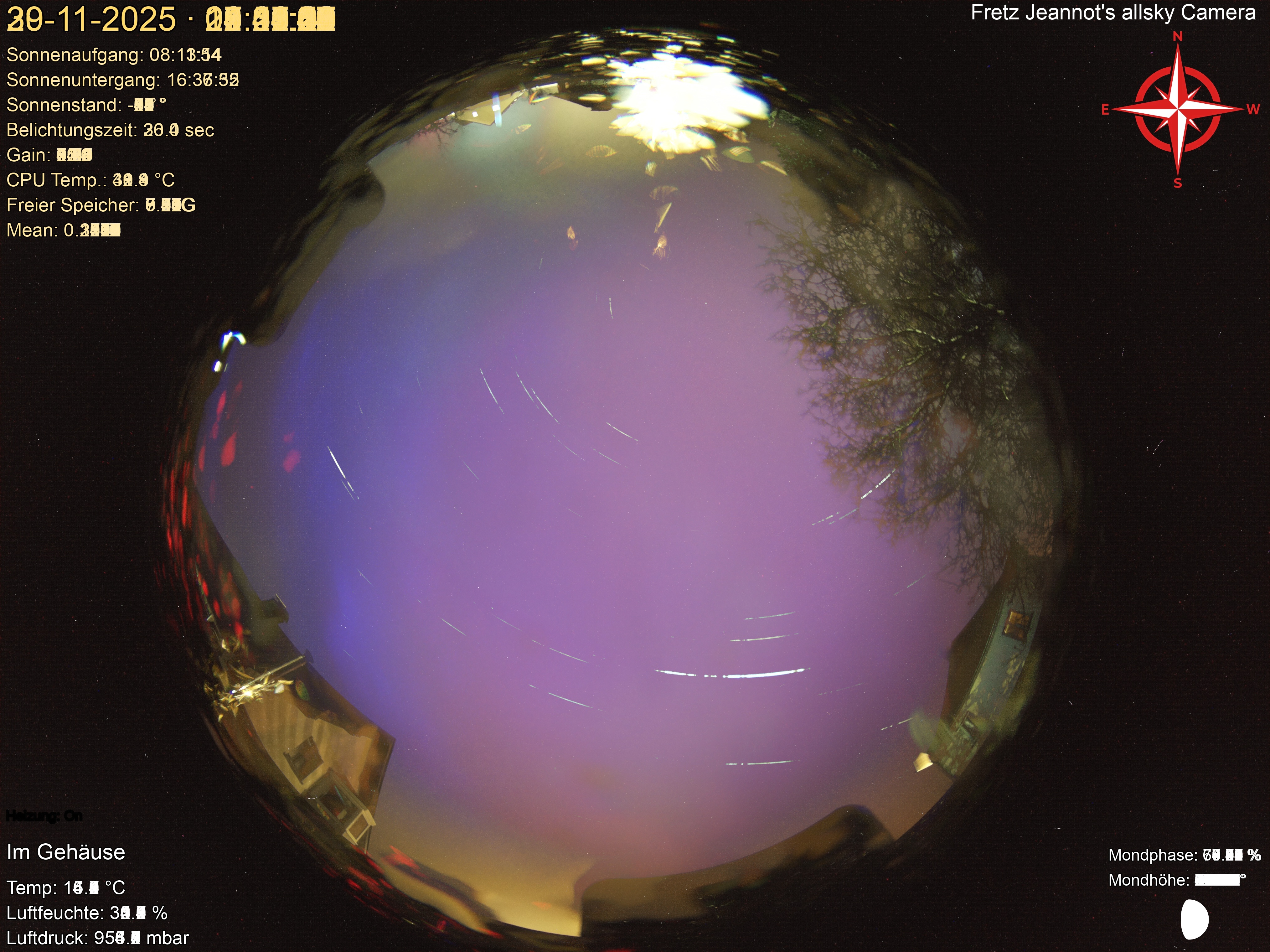 Startrail Bild: 29.11.2025