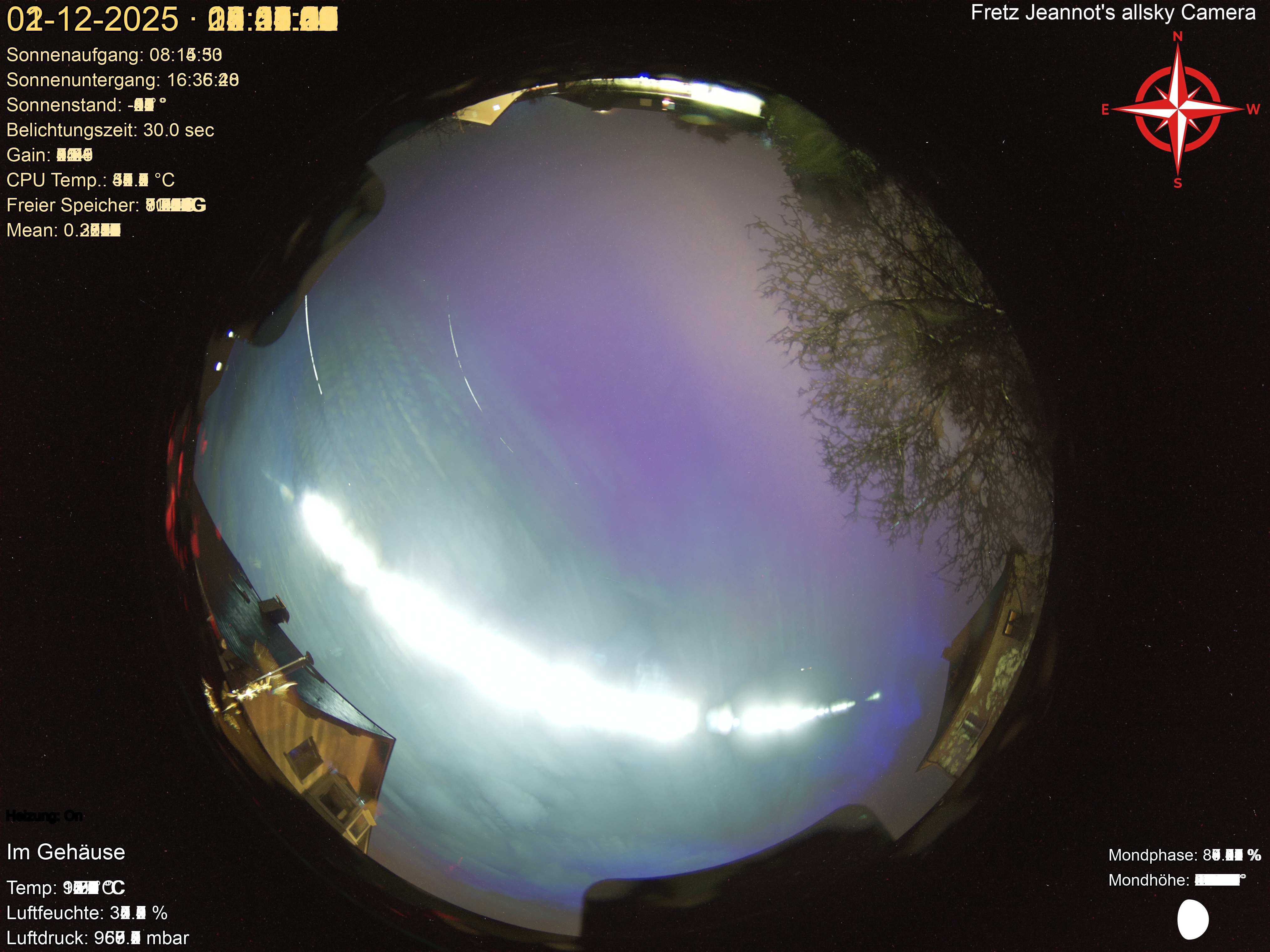 Startrail Bild: 01.12.2025