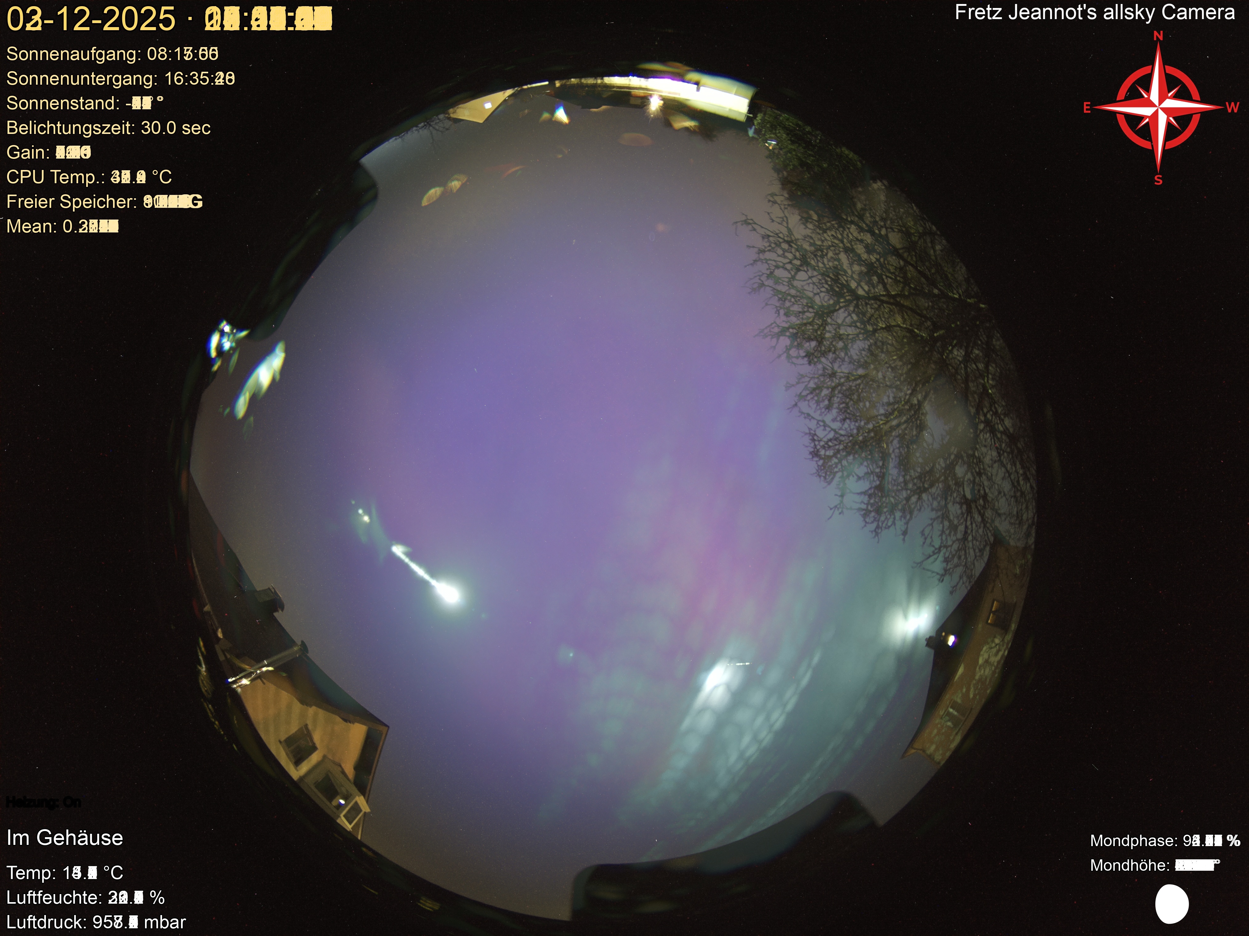 Startrail Bild: 02.12.2025