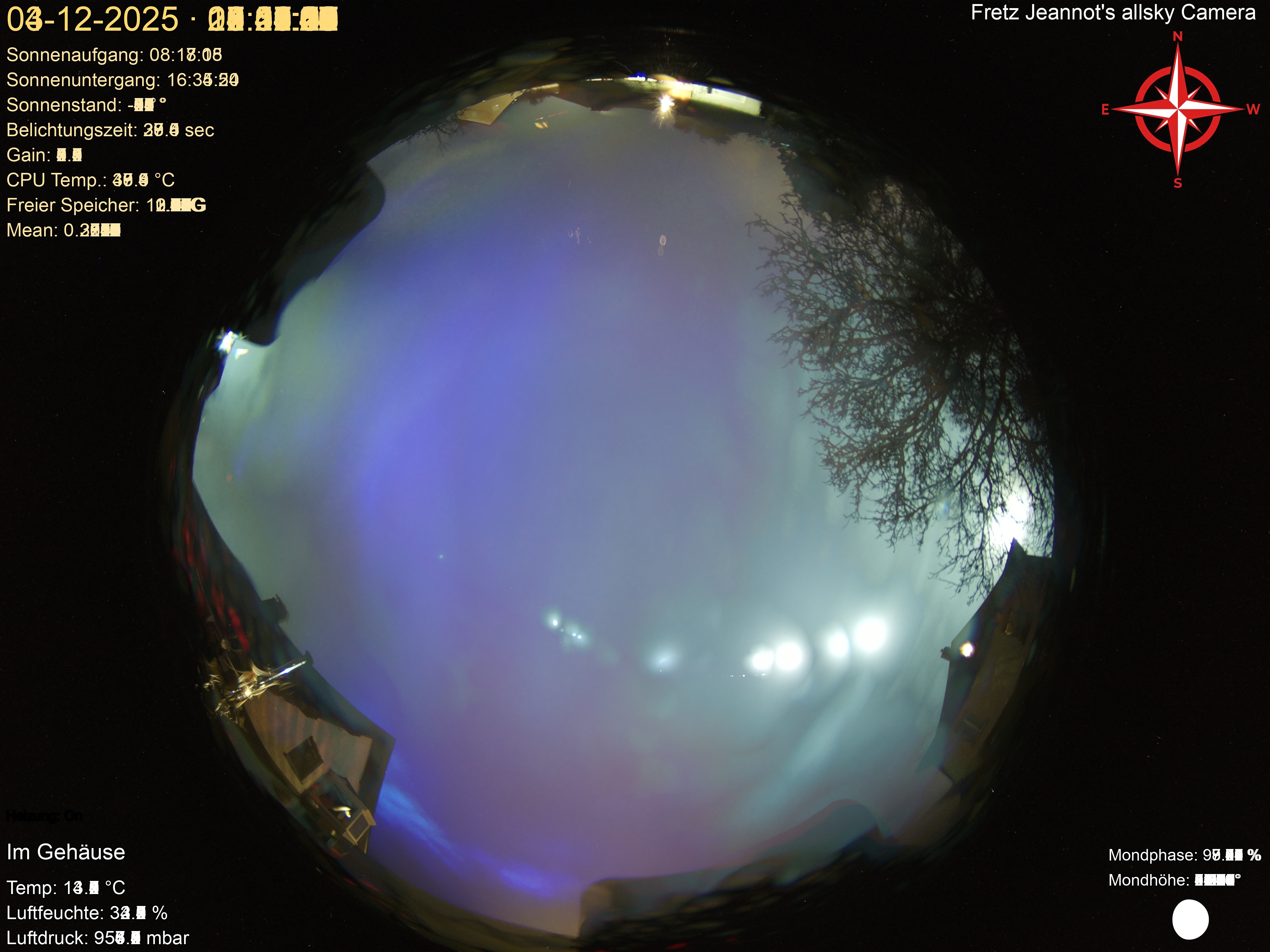 Startrail Bild: 03.12.2025