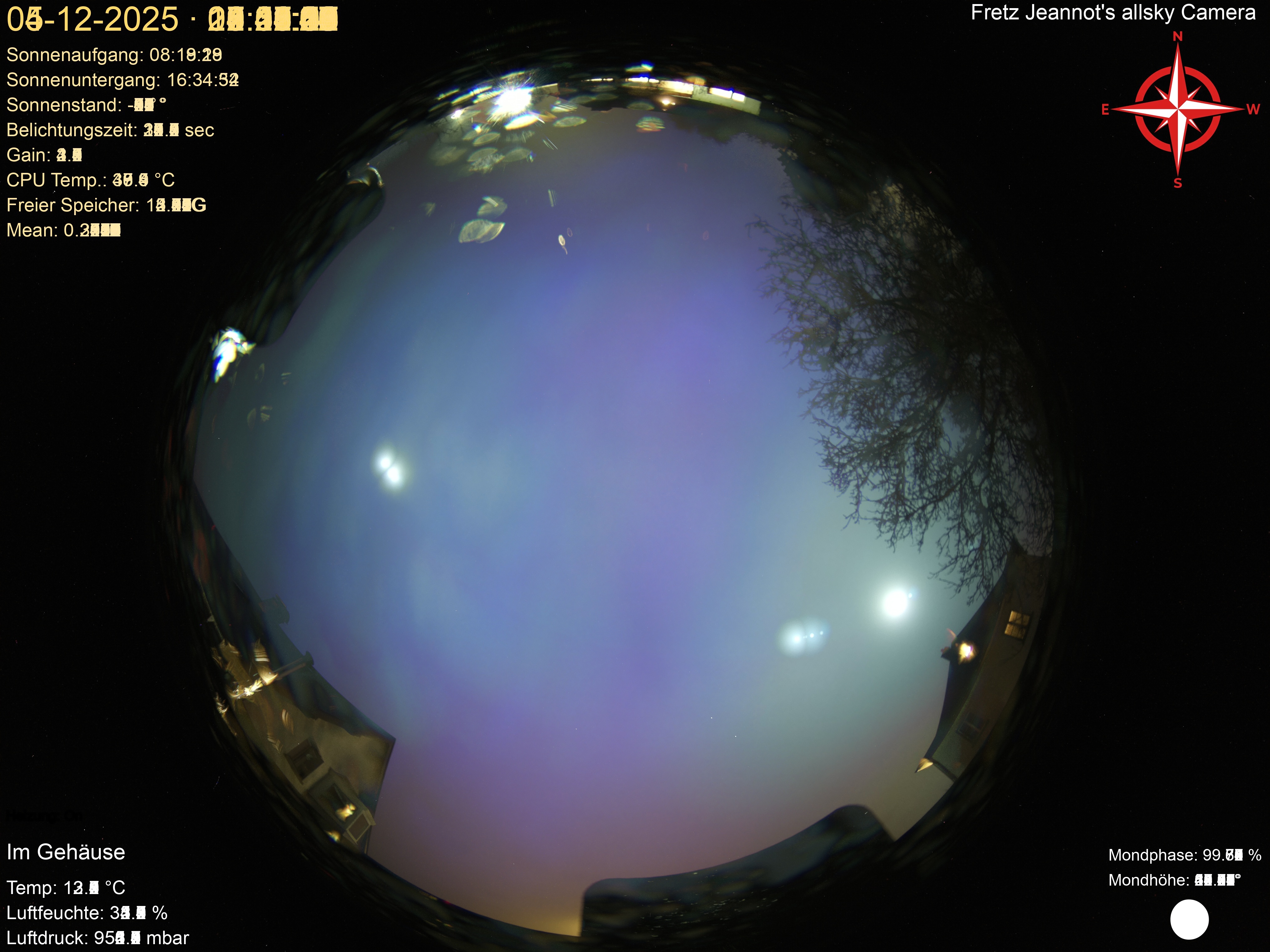 Startrail Bild: 04.12.2025