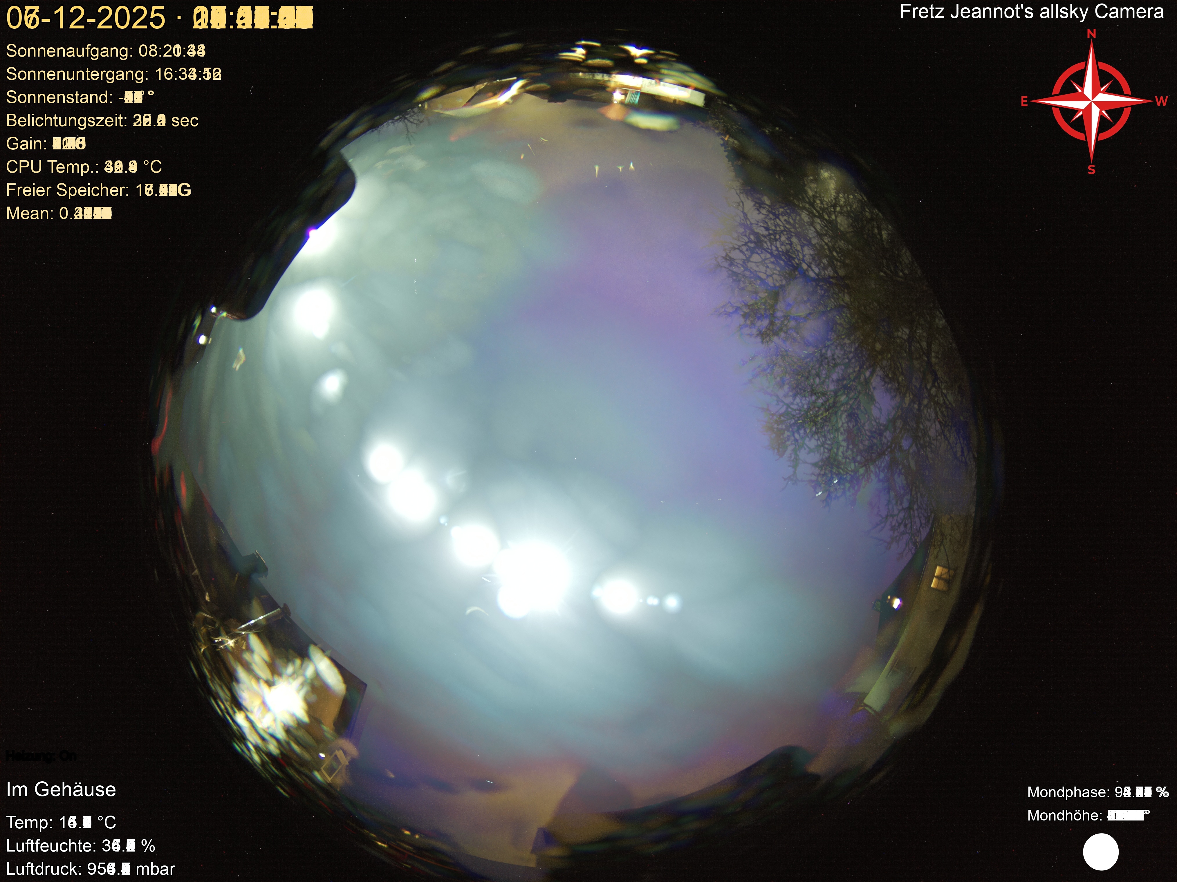 Startrail Bild: 06.12.2025