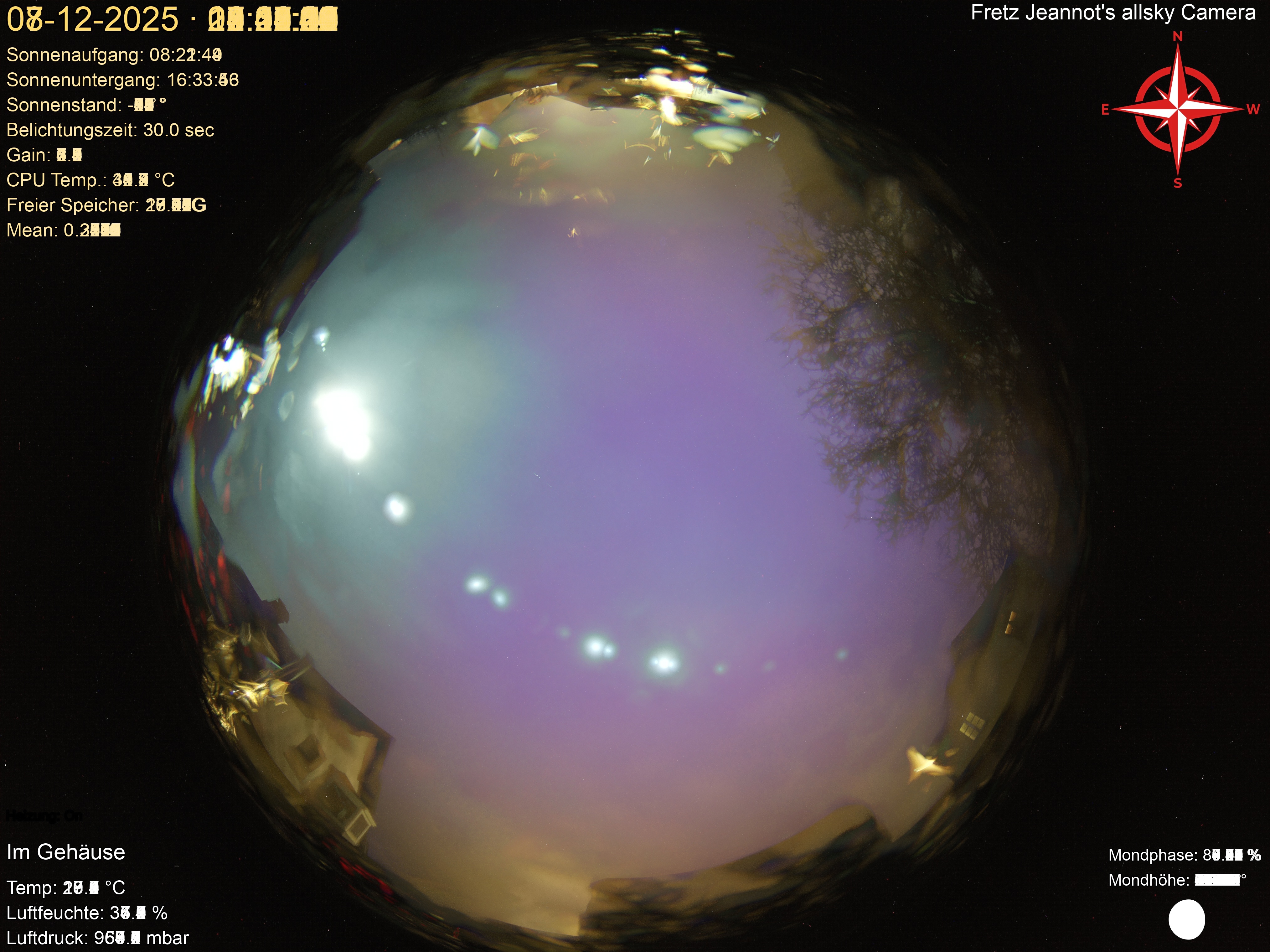 Startrail Bild: 07.12.2025