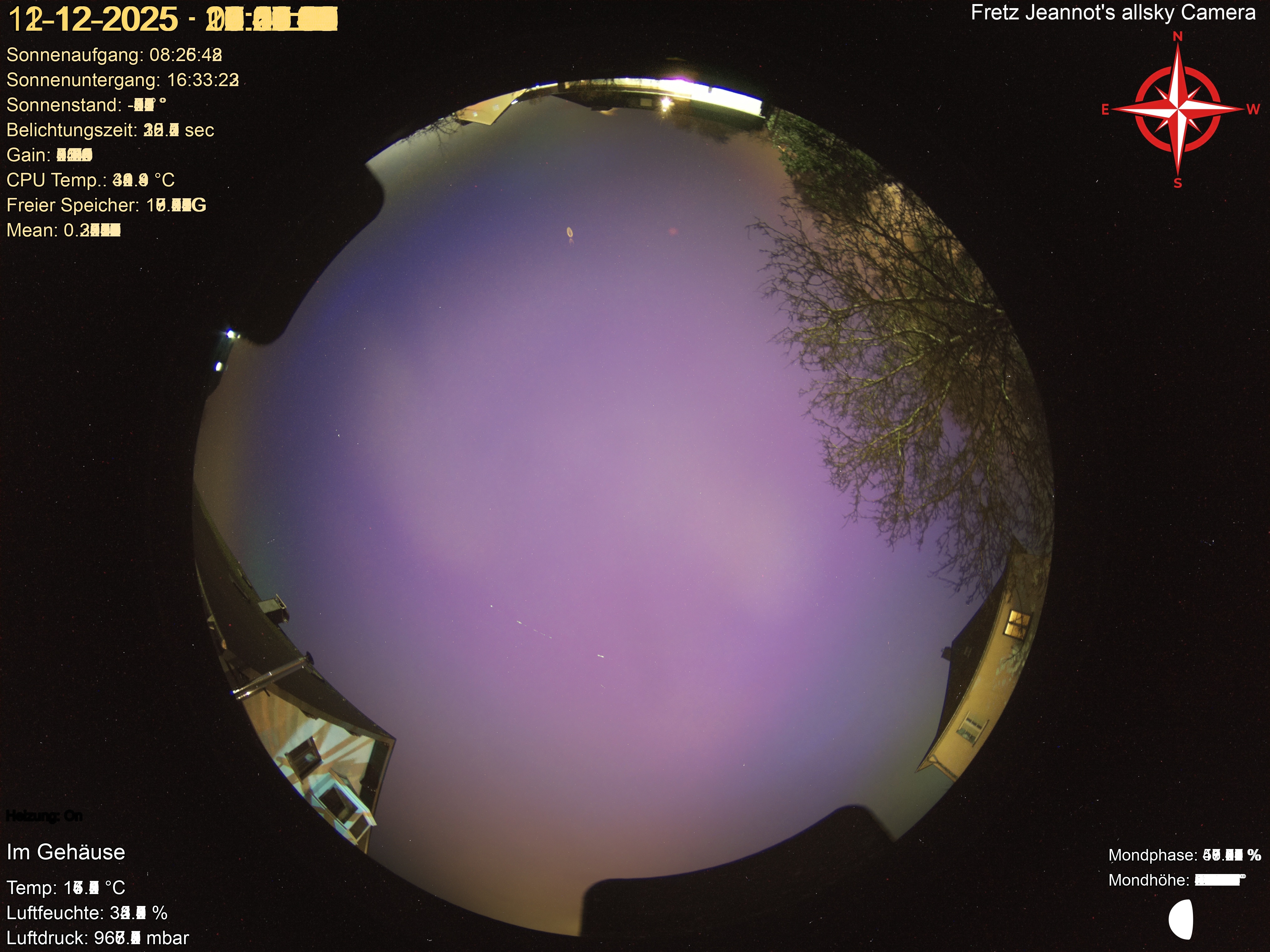 Startrail Bild: 11.12.2025