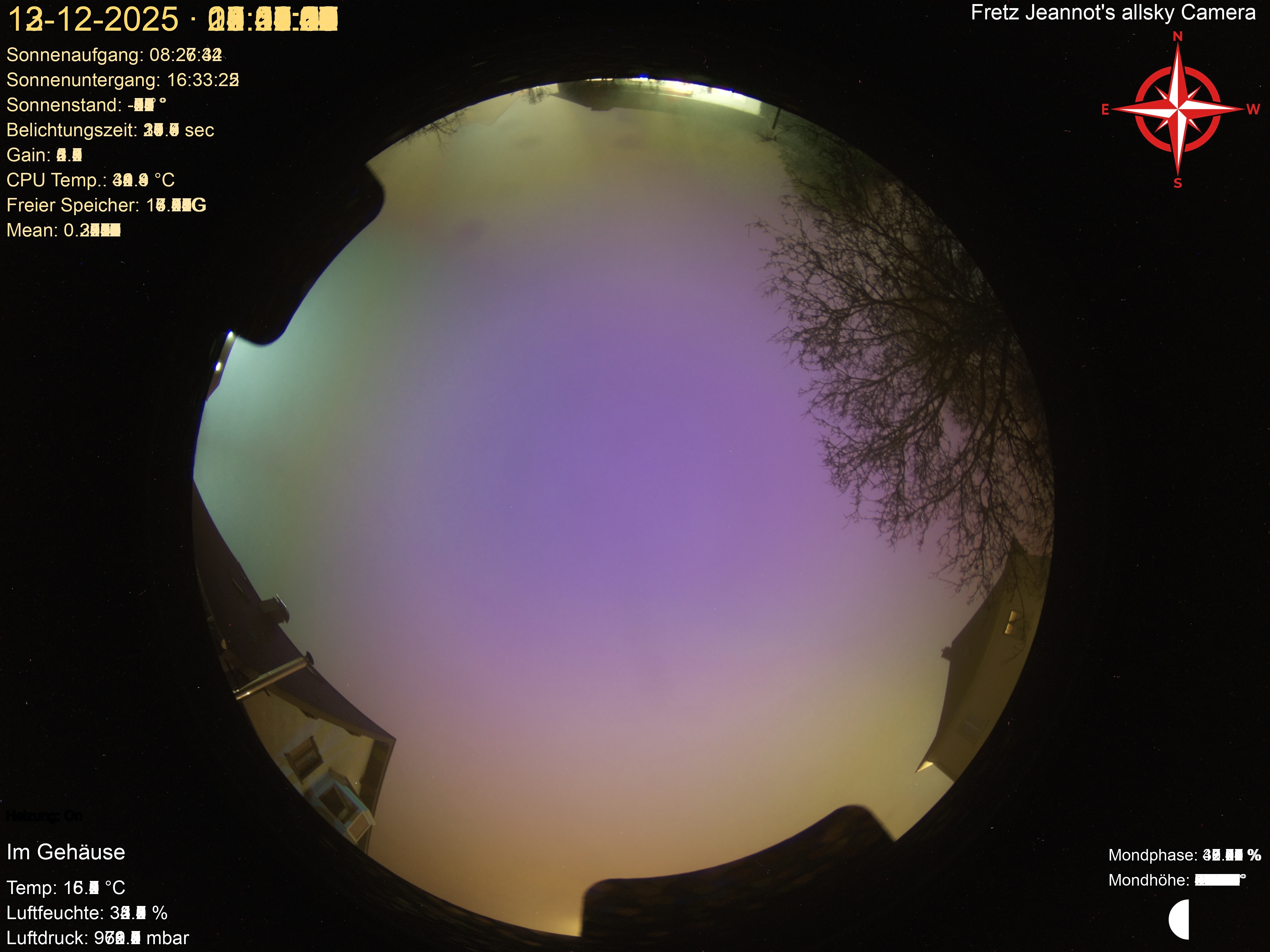 Startrail Bild: 12.12.2025