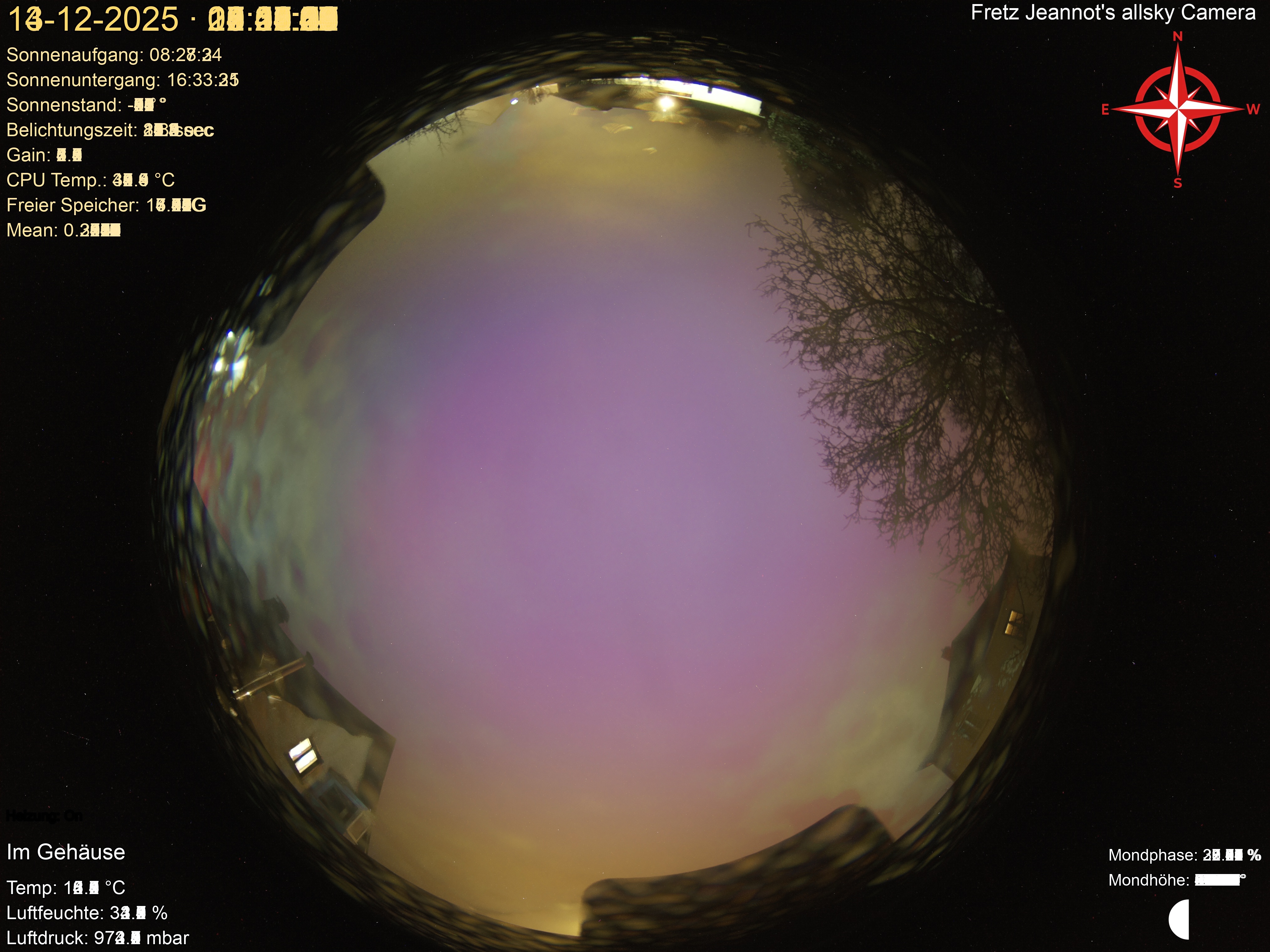 Startrail Bild: 13.12.2025