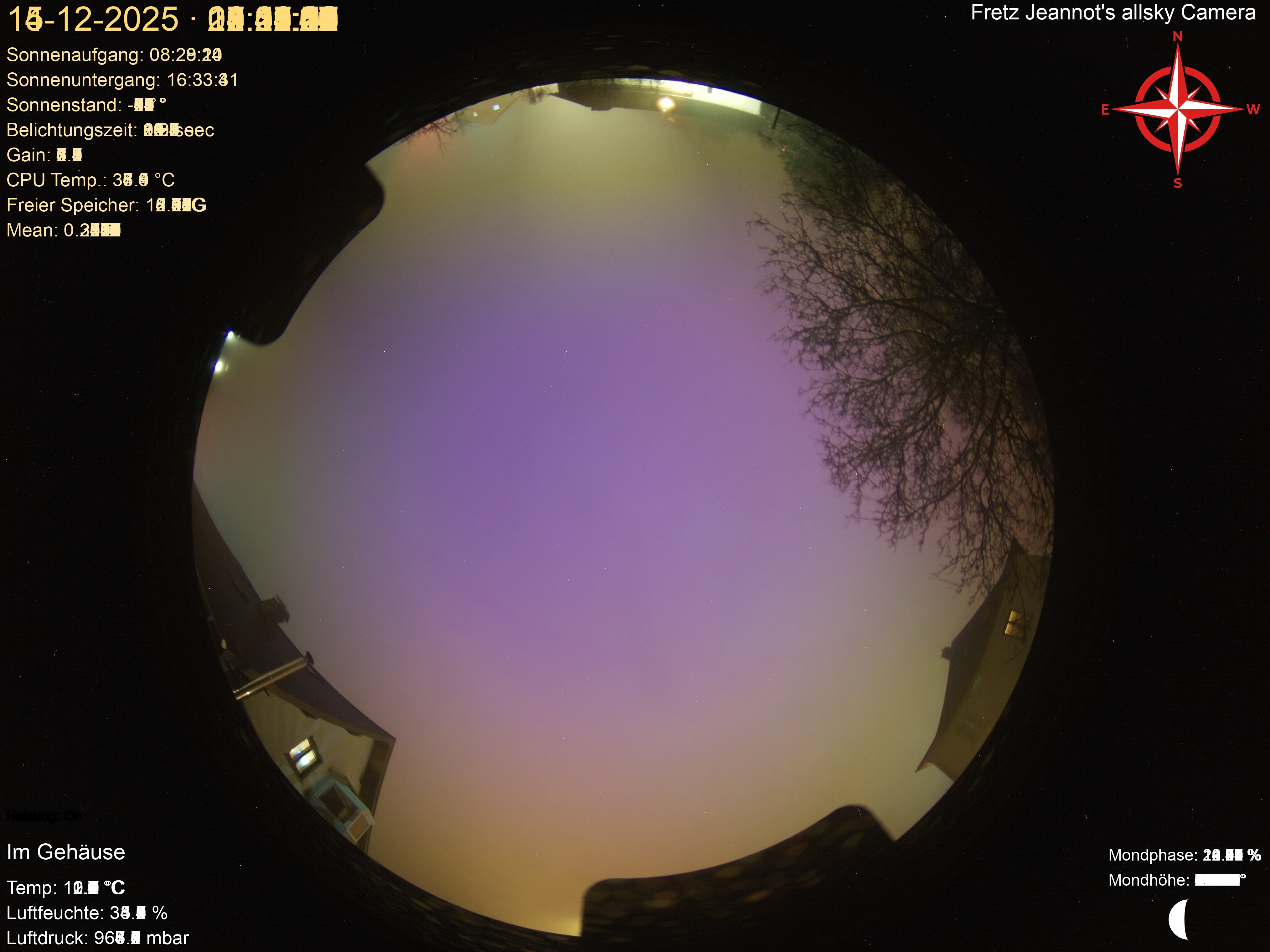 Startrail Bild: 14.12.2025