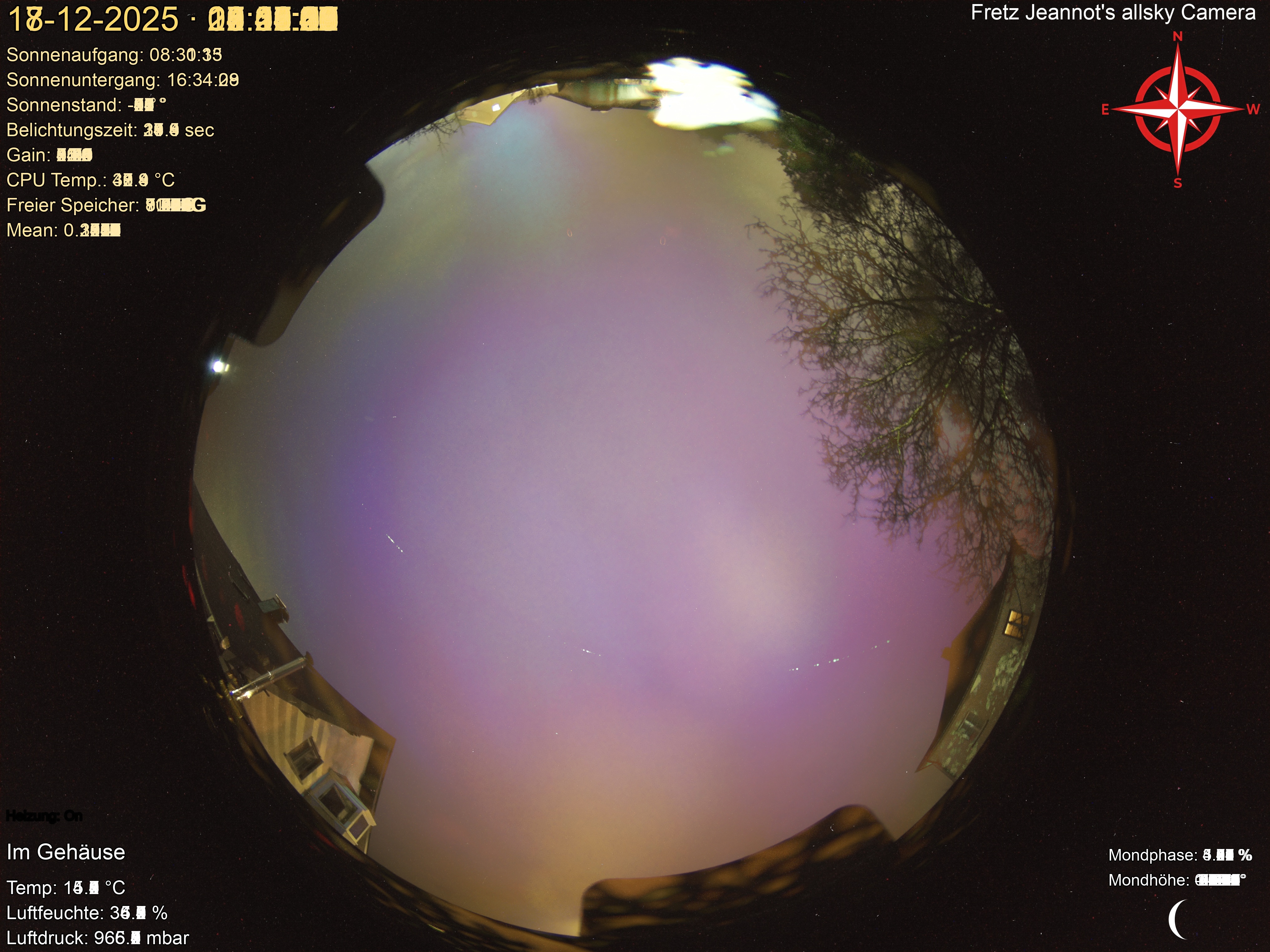 Startrail Bild: 17.12.2025