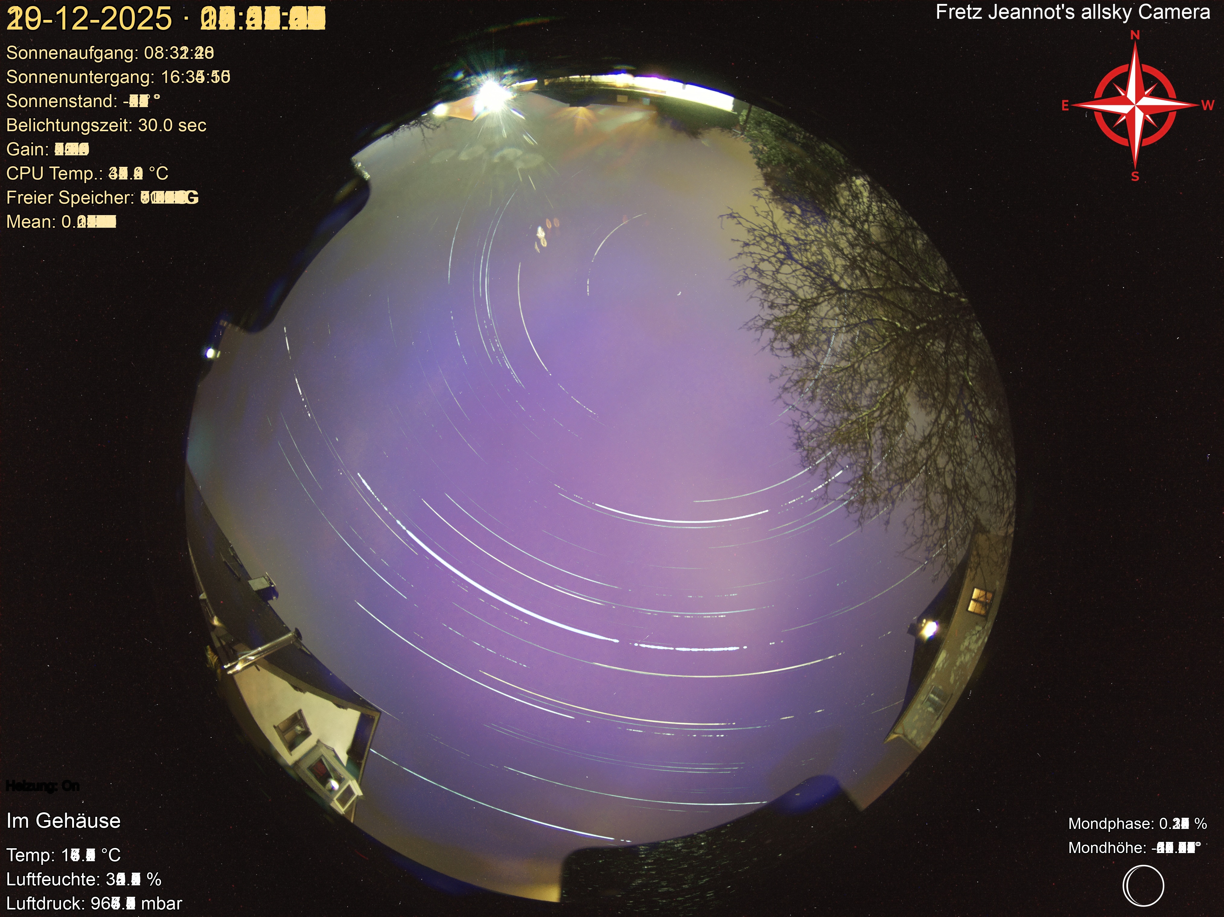 Startrail Bild: 19.12.2025