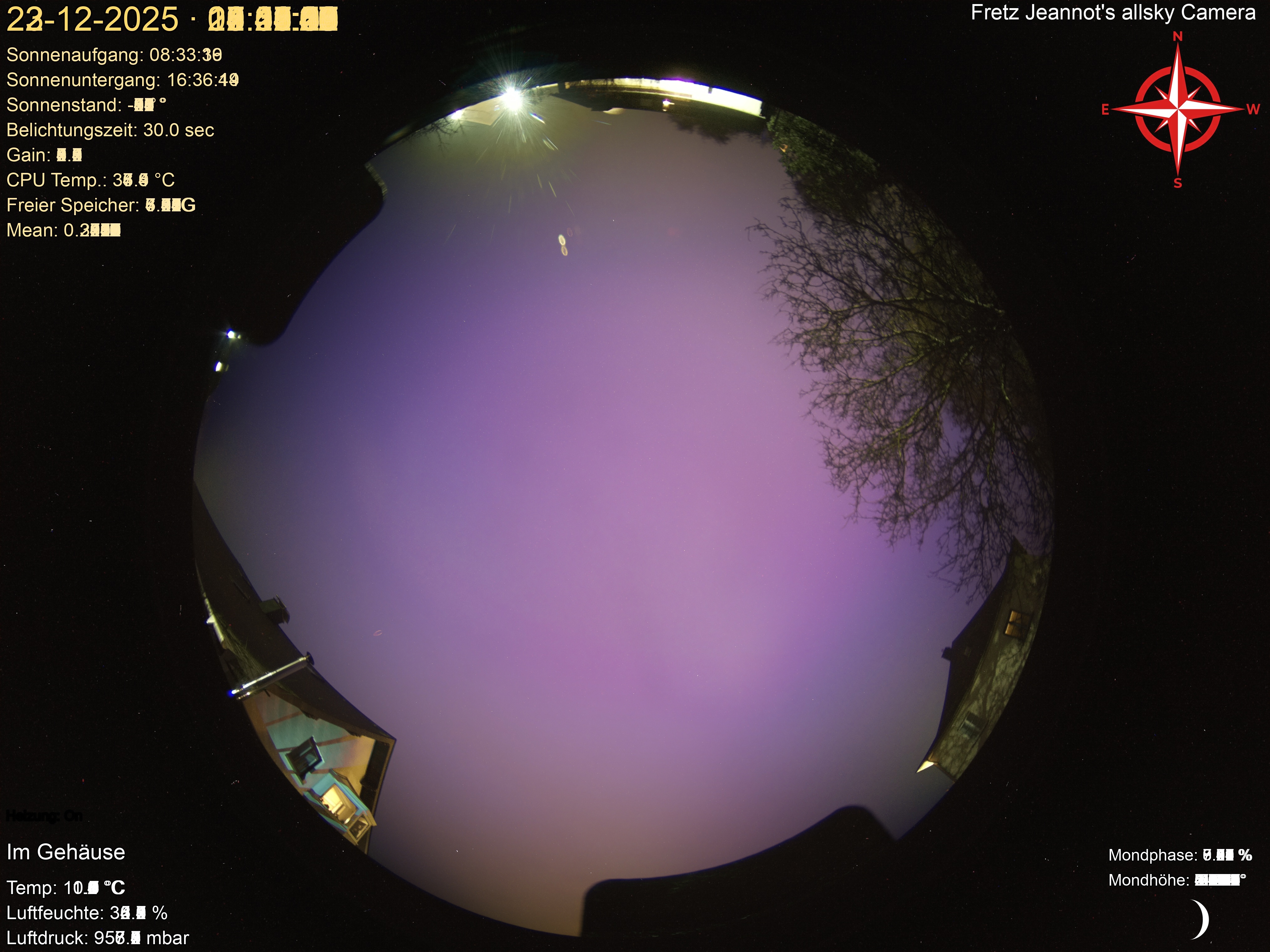 Startrail Bild: 22.12.2025