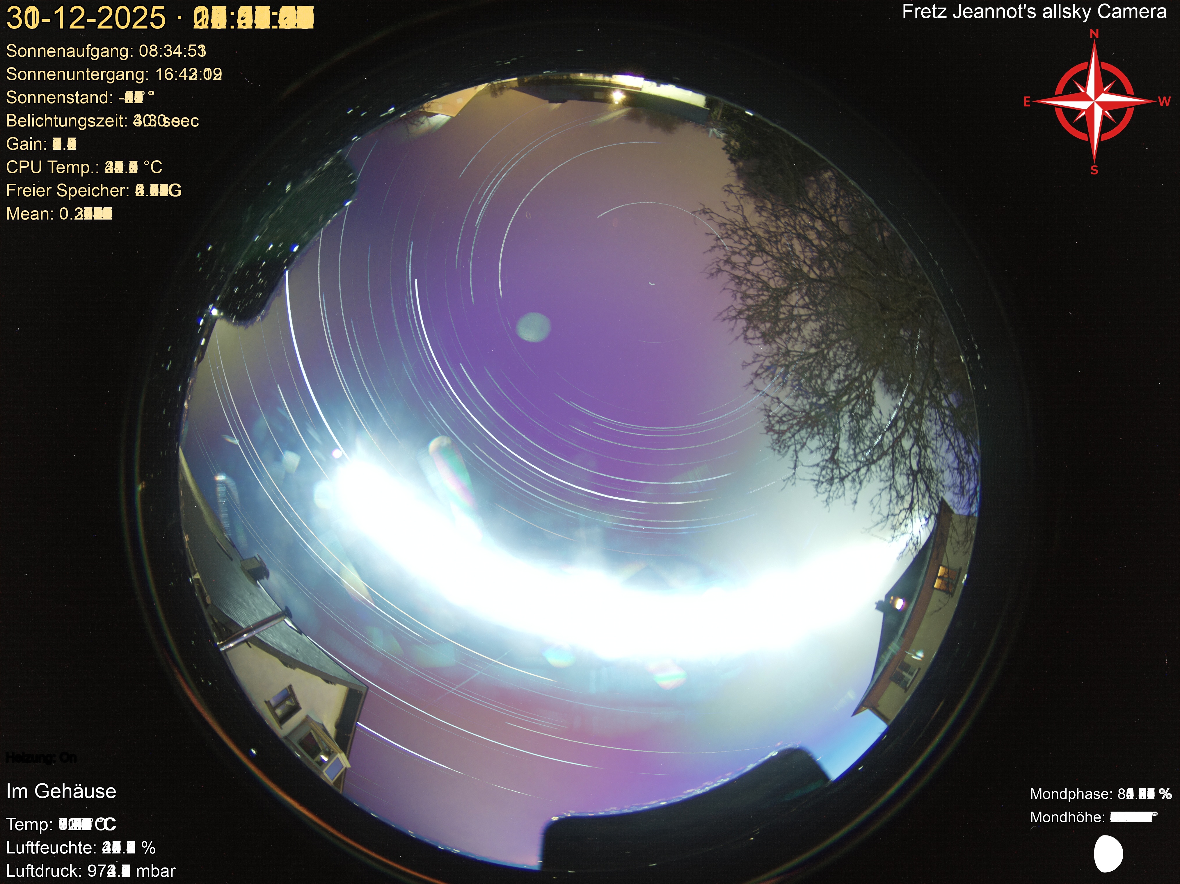 Startrail Bild: 30.12.2025