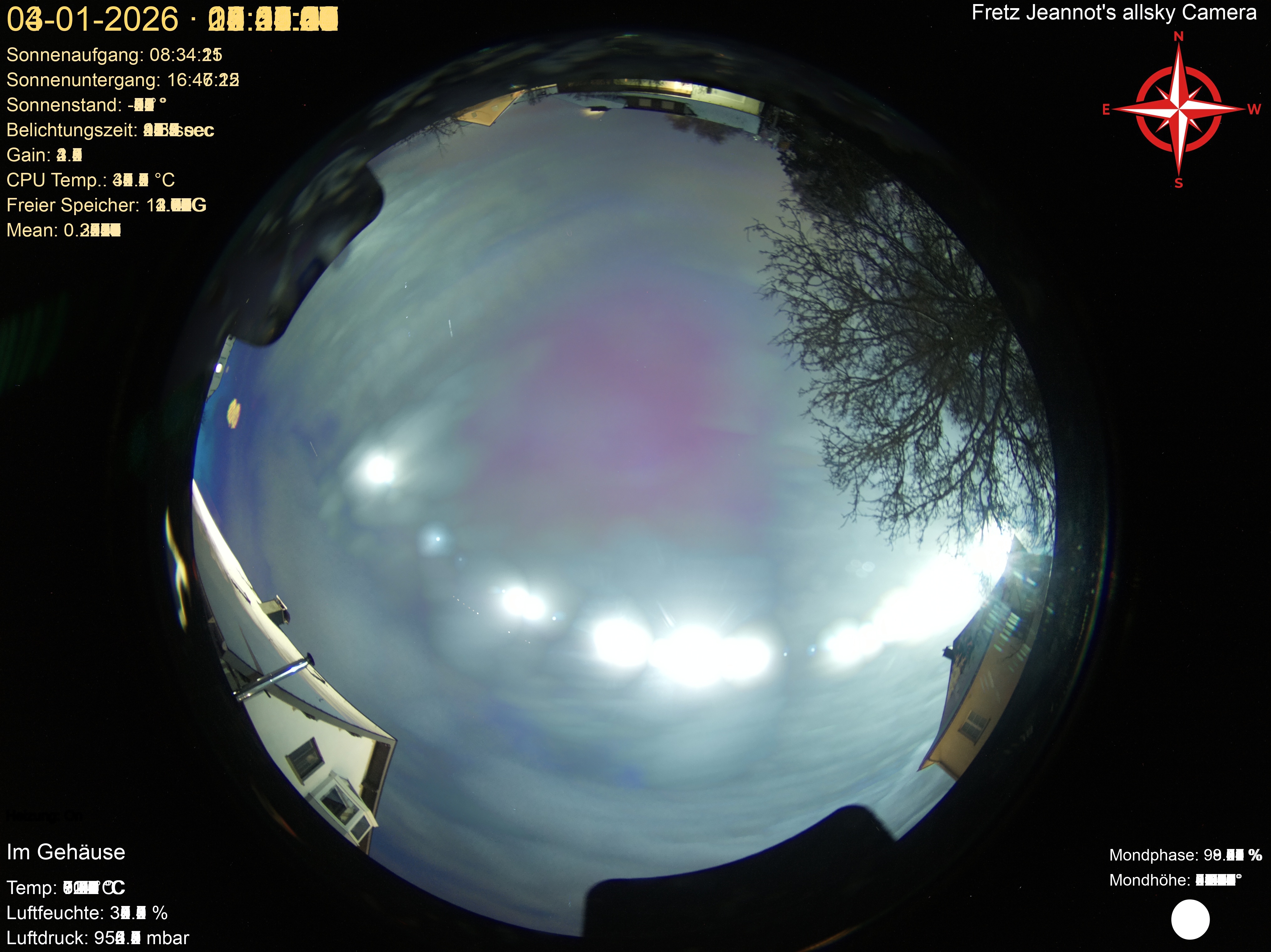 Startrail Bild: 03.01.2026