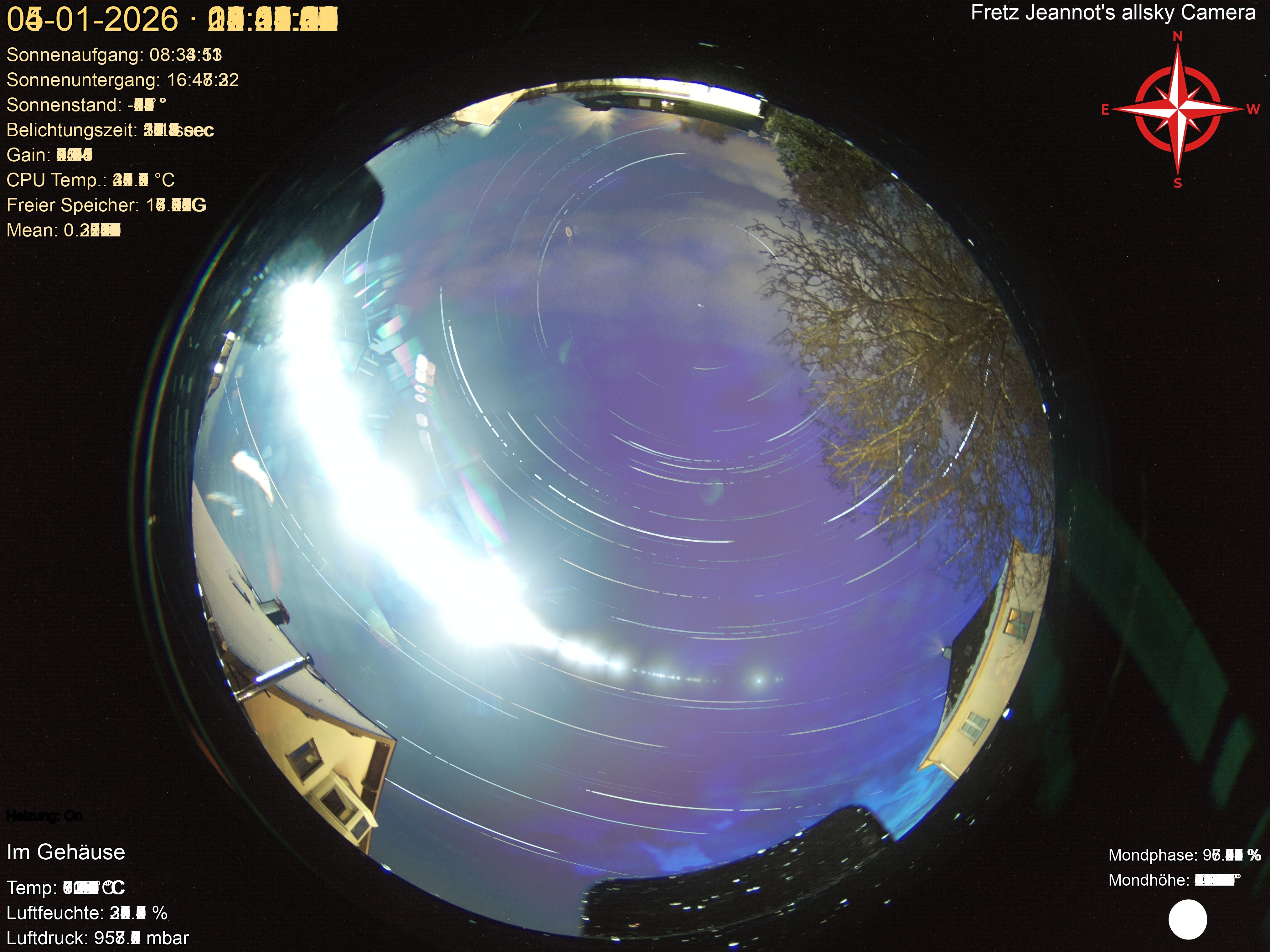 Startrail Bild: 04.01.2026