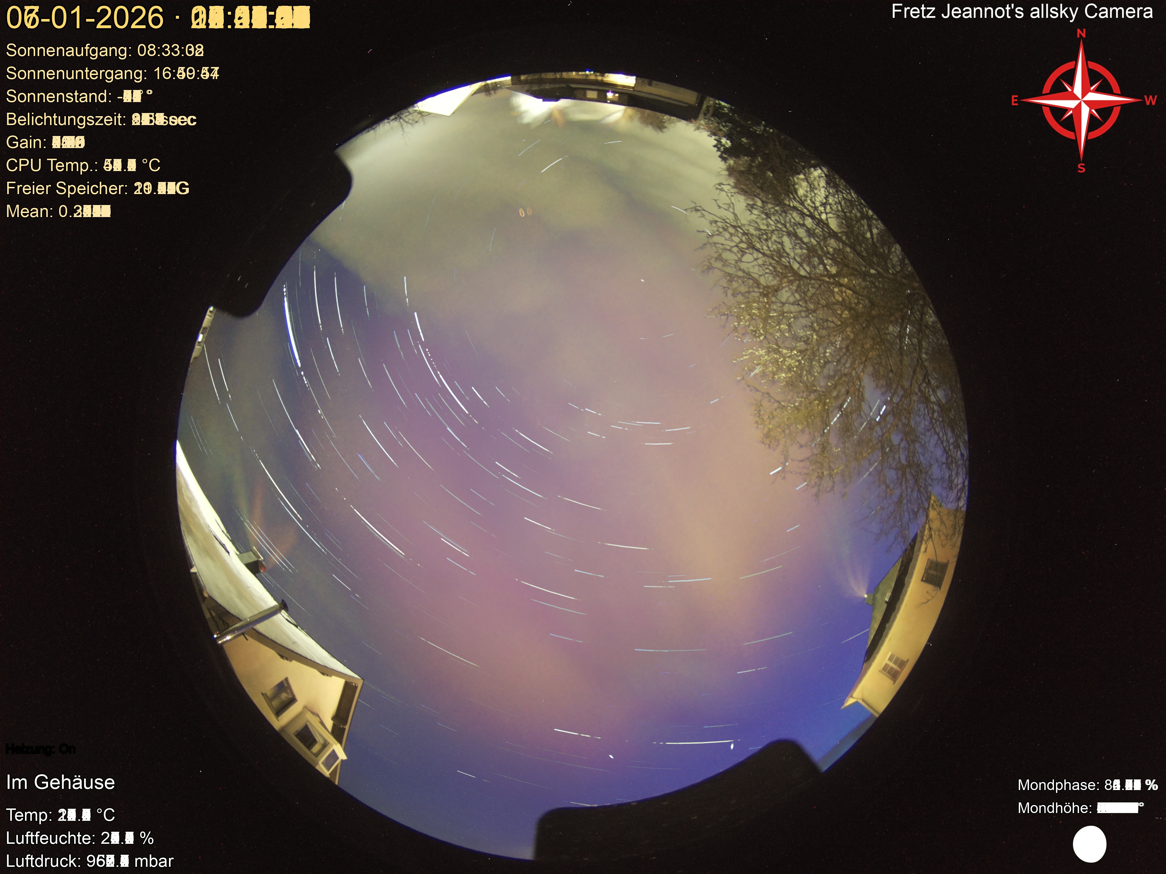 Startrail Bild: 06.01.2026