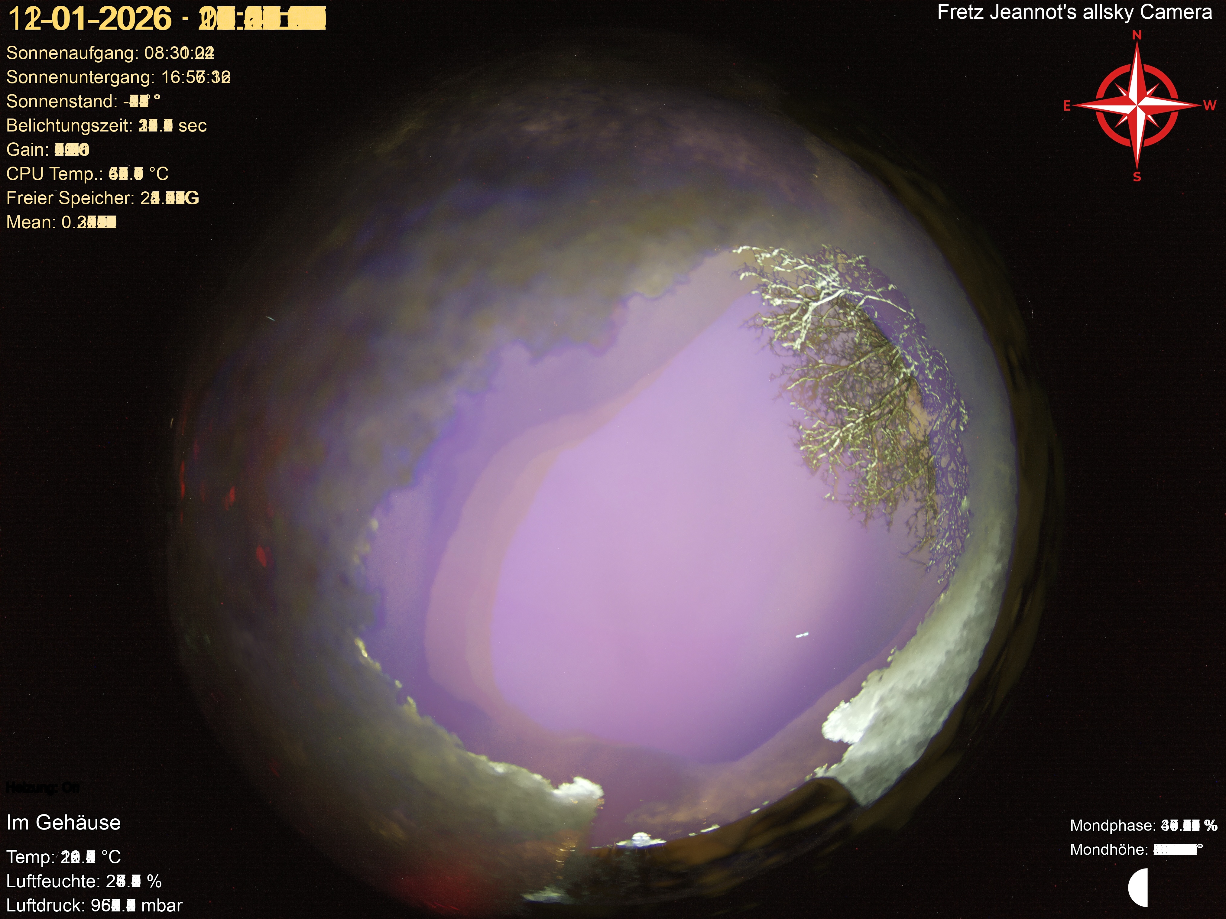 Startrail Bild: 11.01.2026