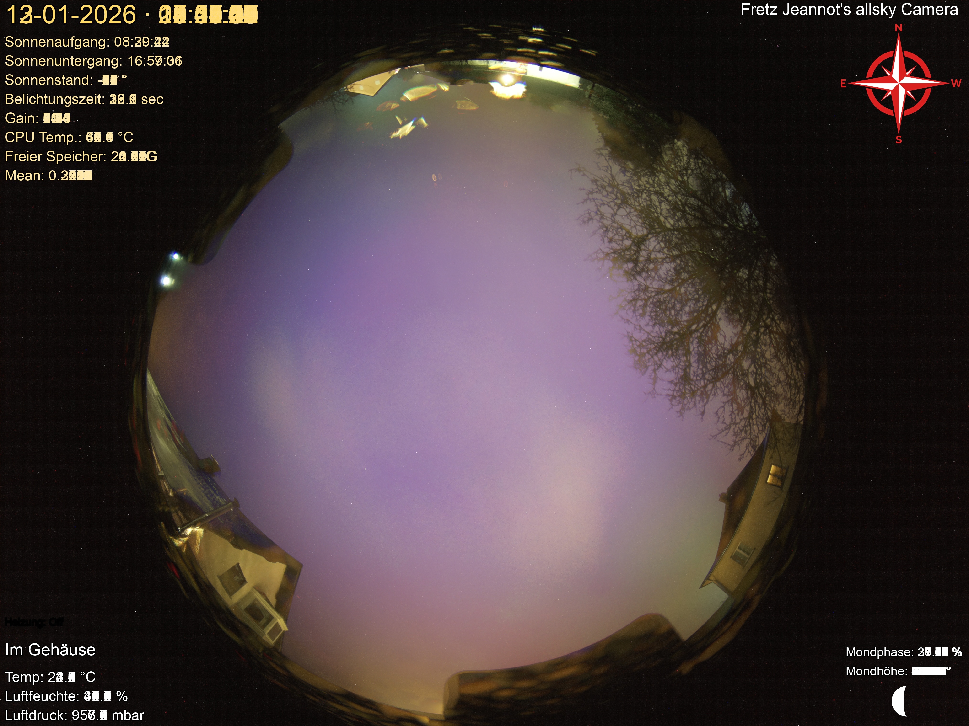 Startrail Bild: 12.01.2026