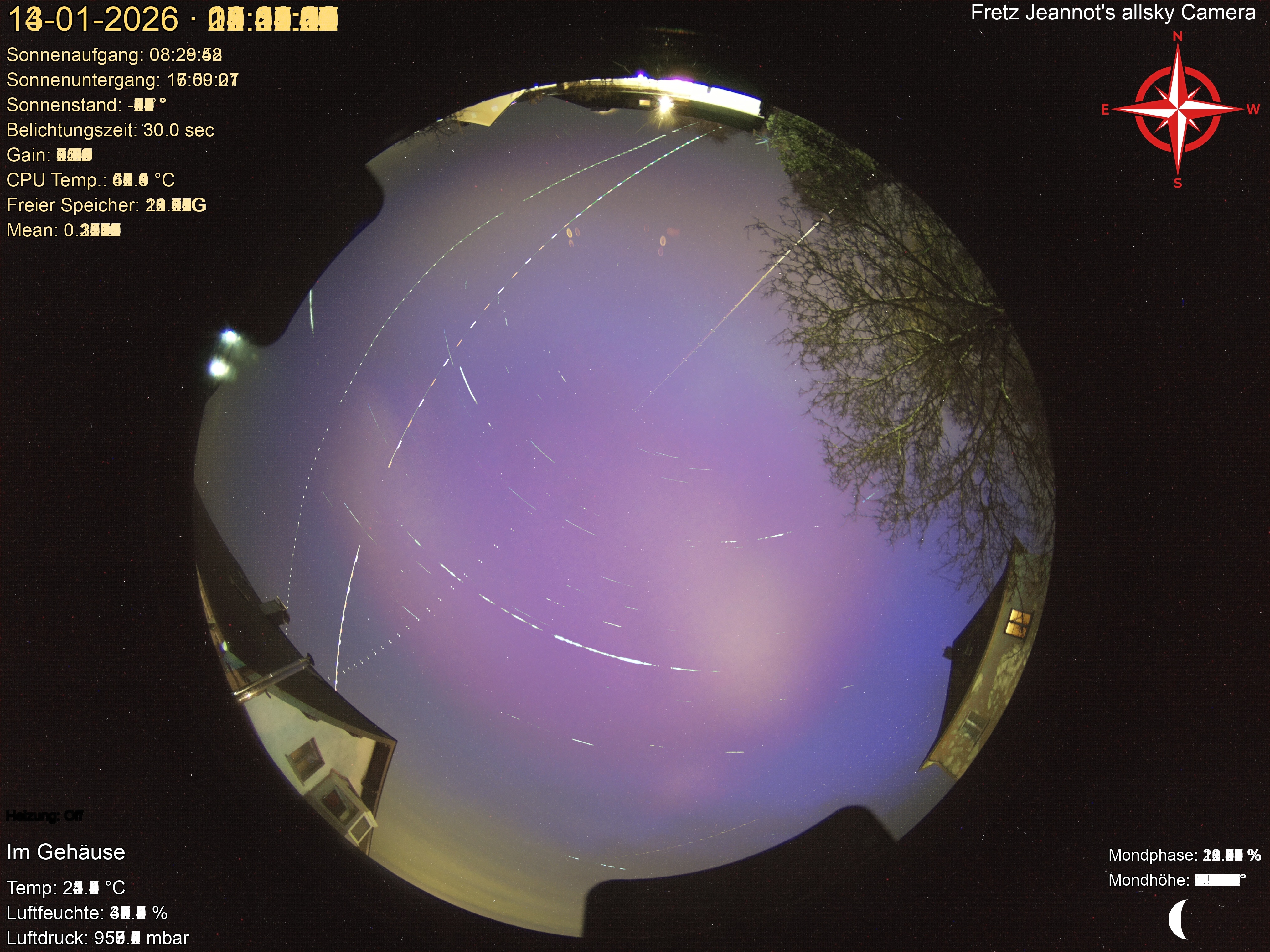 Startrail Bild: 13.01.2026