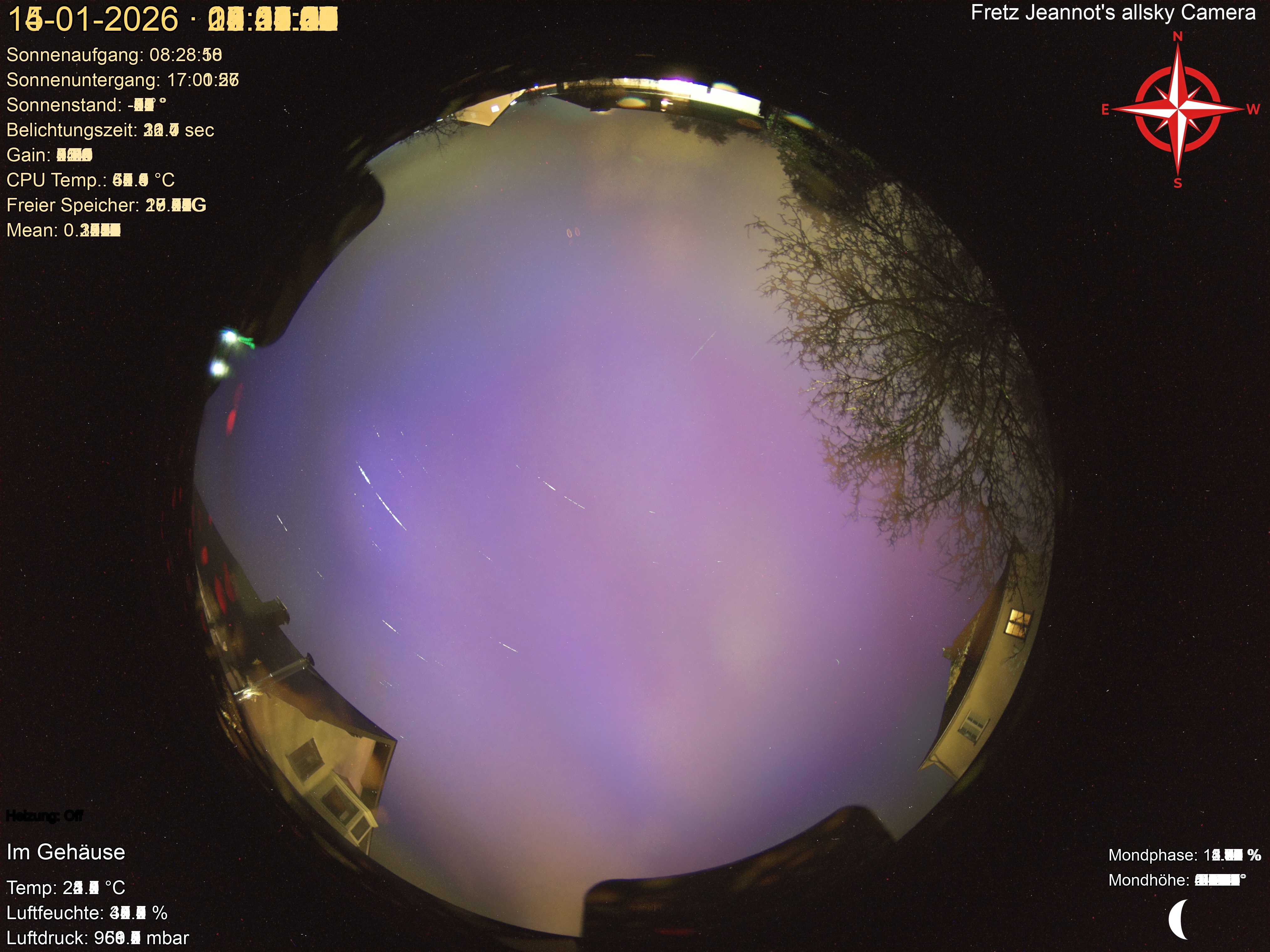 Startrail Bild: 14.01.2026