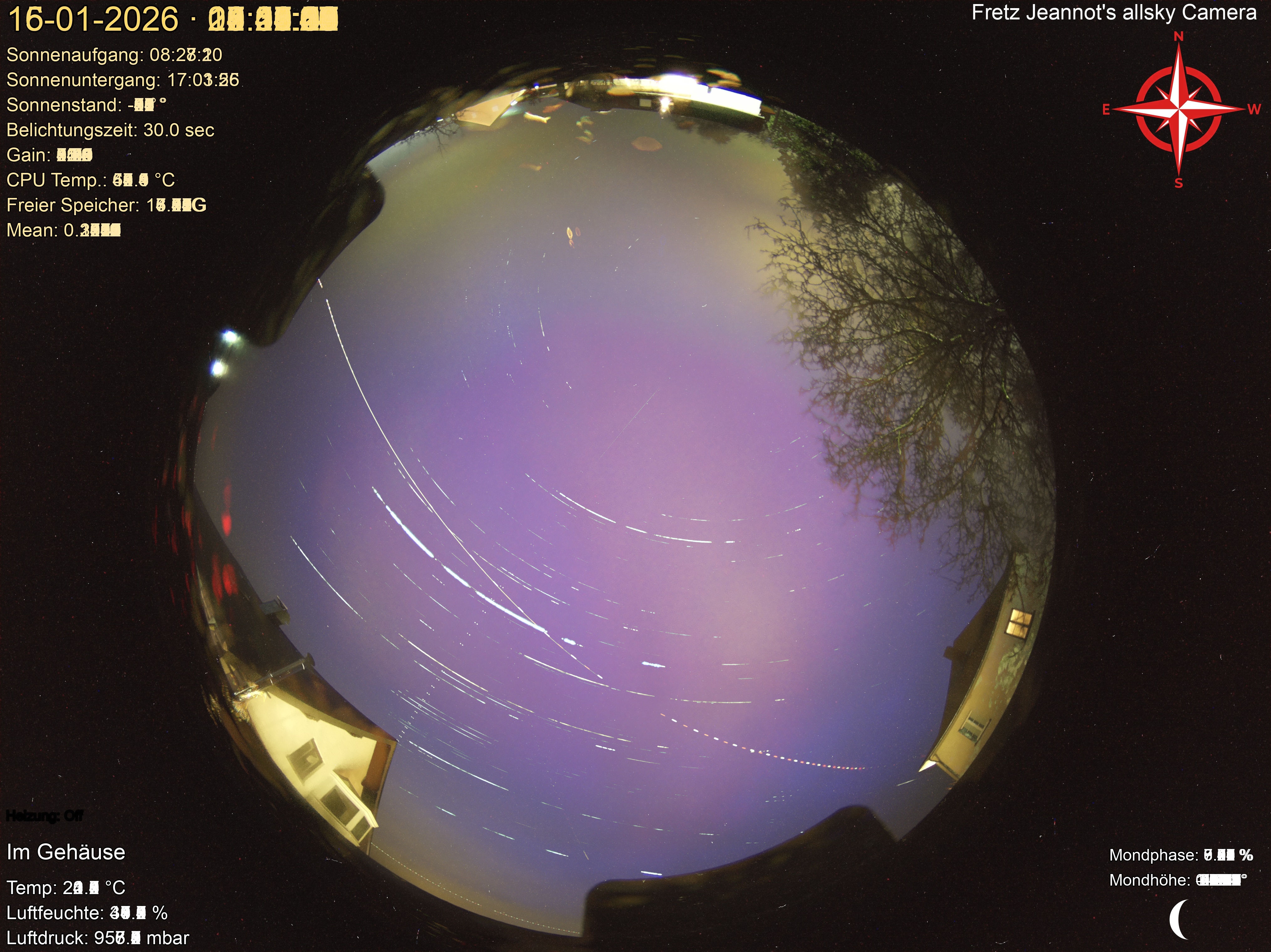 Startrail Bild: 15.01.2026