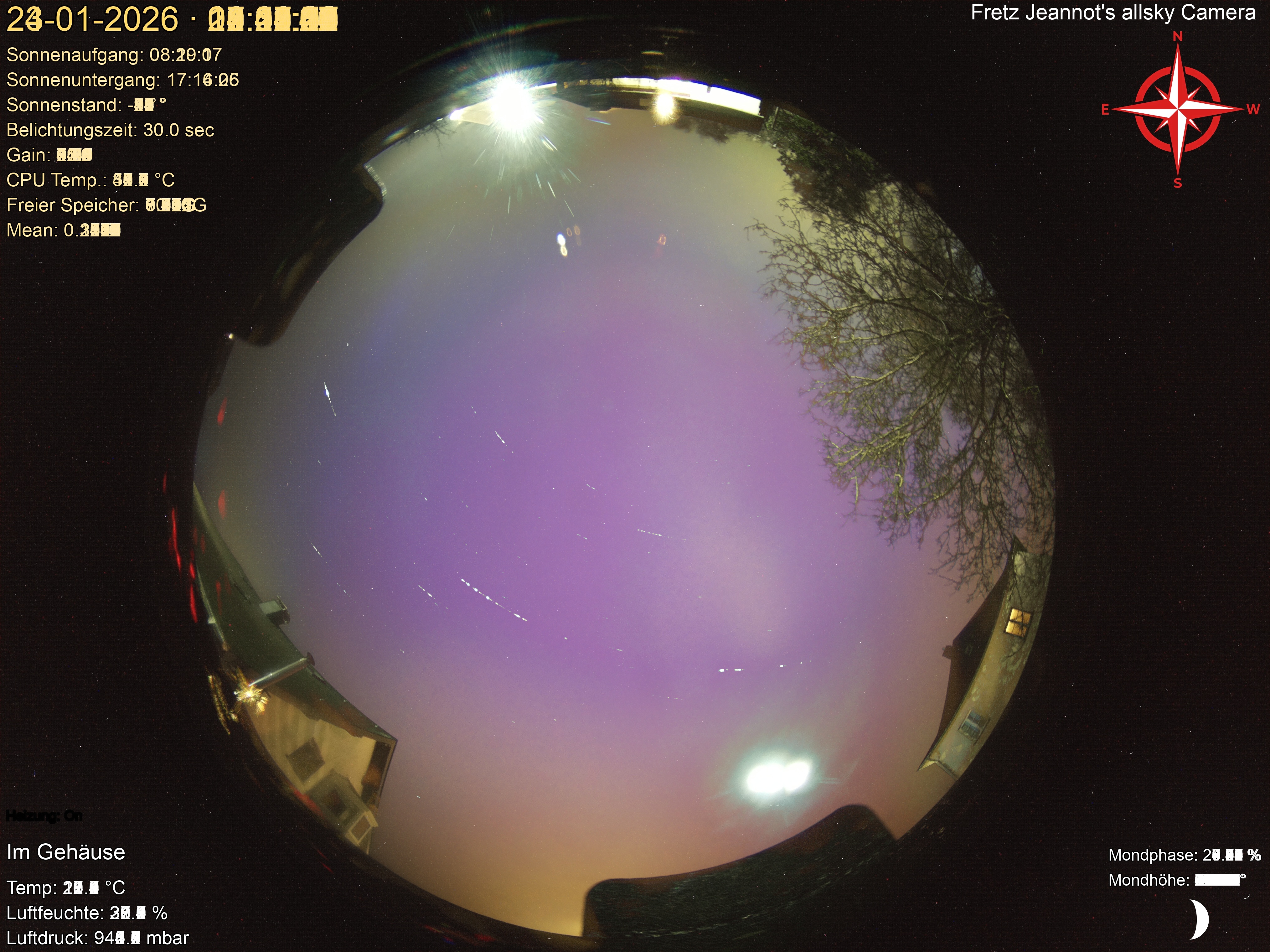 Startrail Bild: 23.01.2026