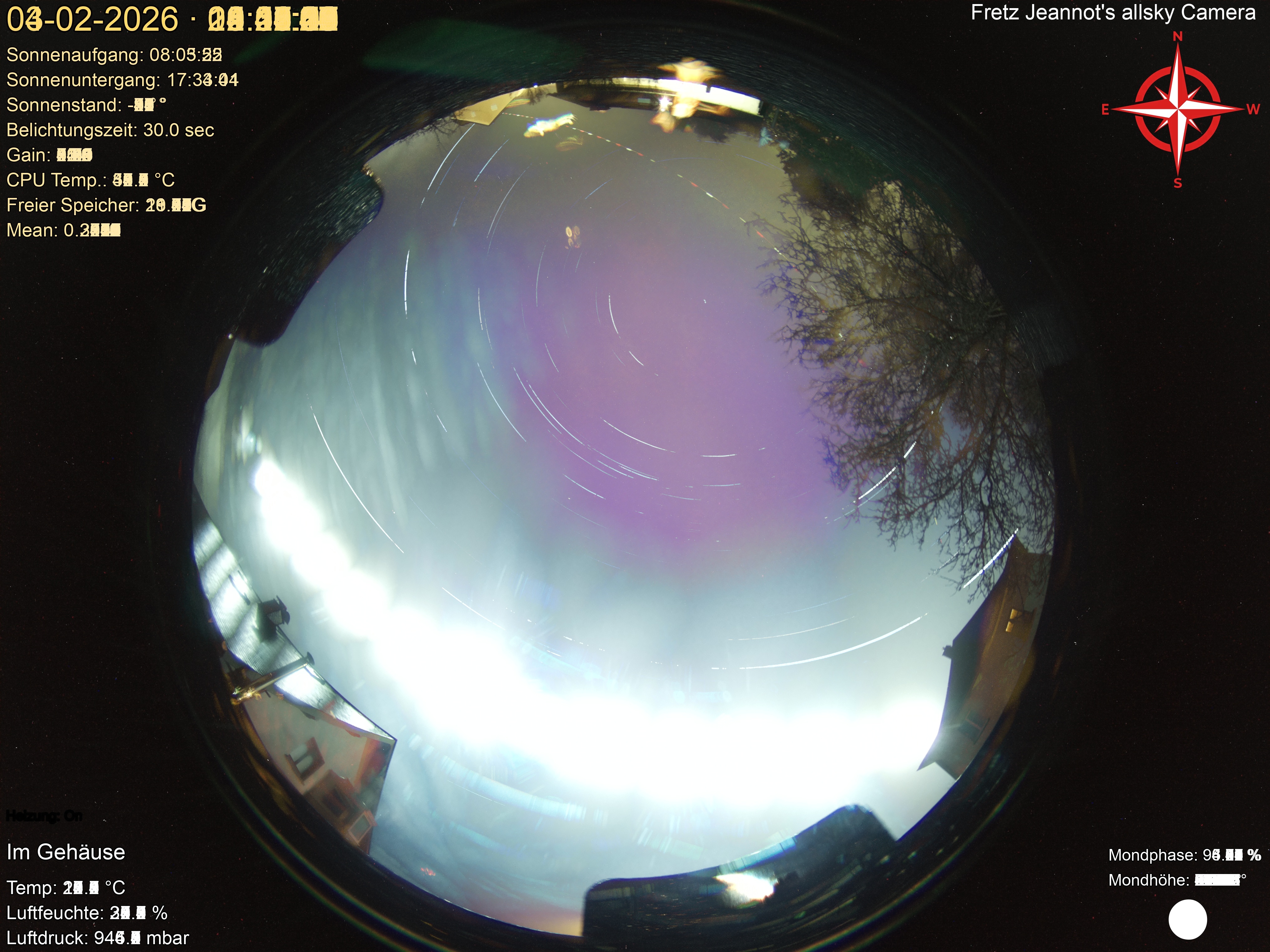 Startrail Bild: 03.02.2026