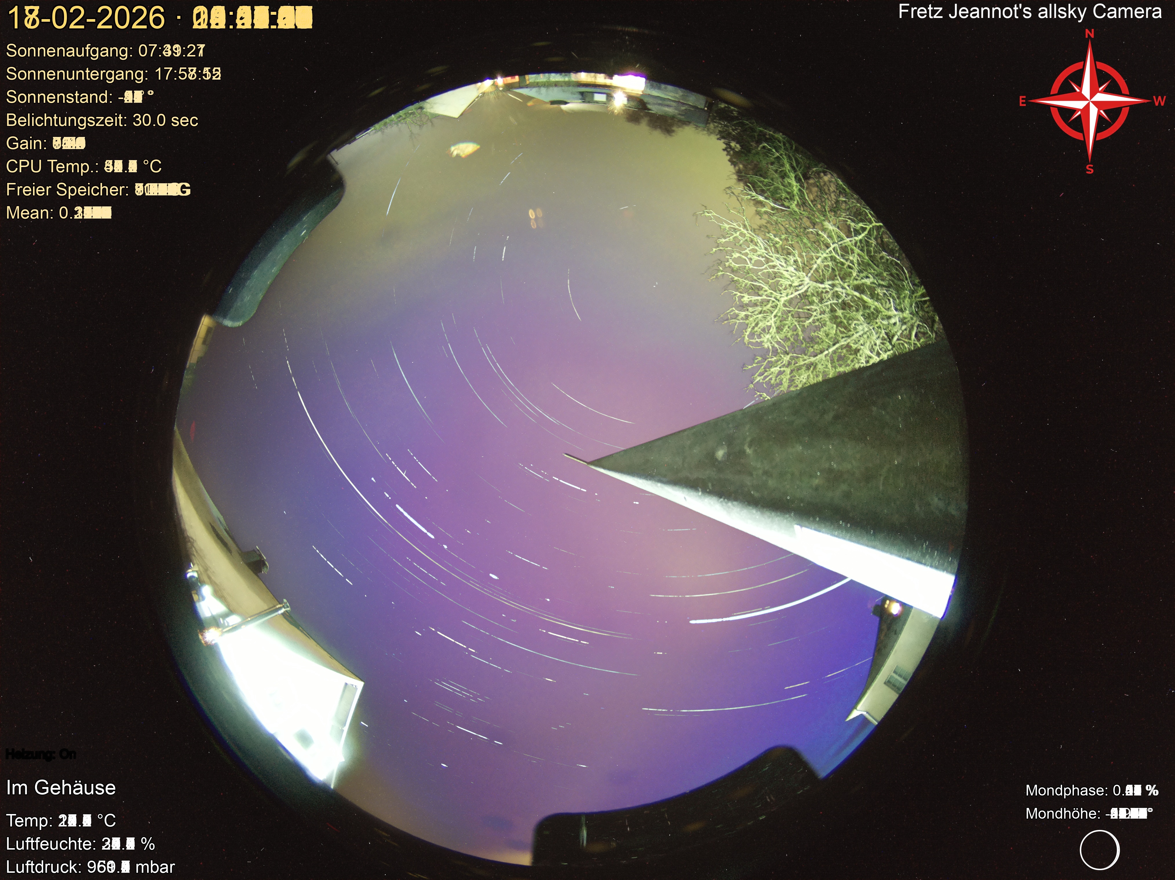 Startrail Bild: 17.02.2026