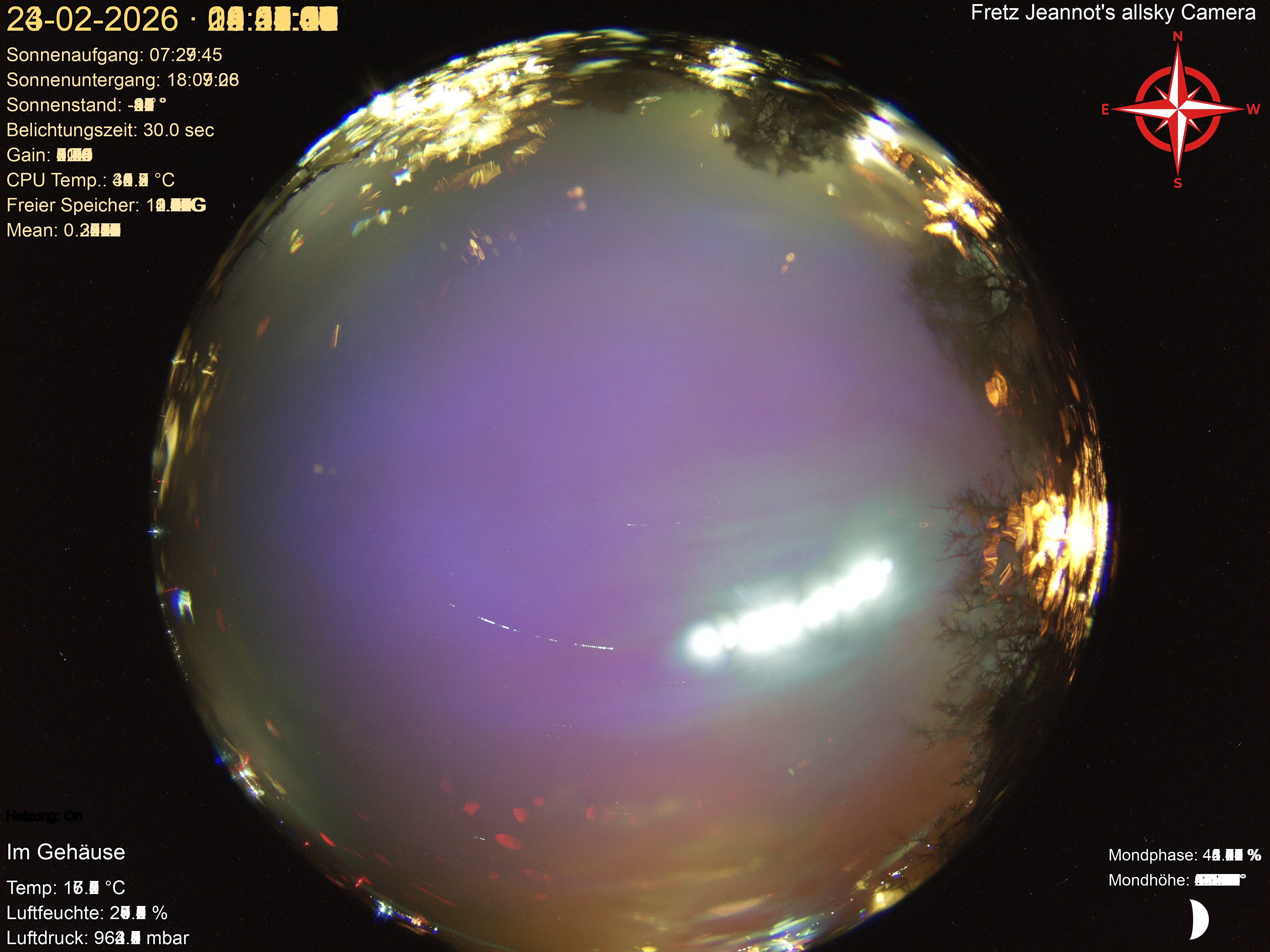 Startrail Bild: 23.02.2026