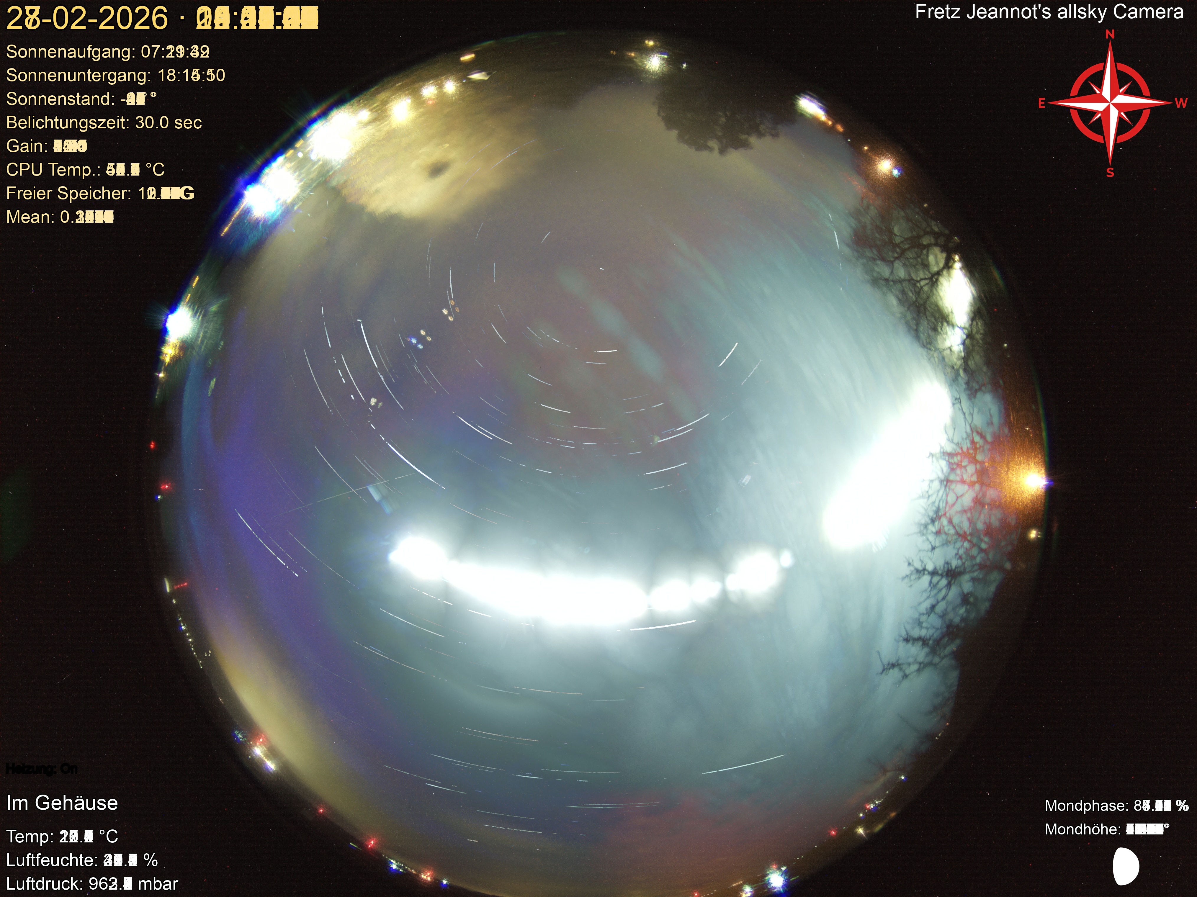 Startrail Bild: 27.02.2026