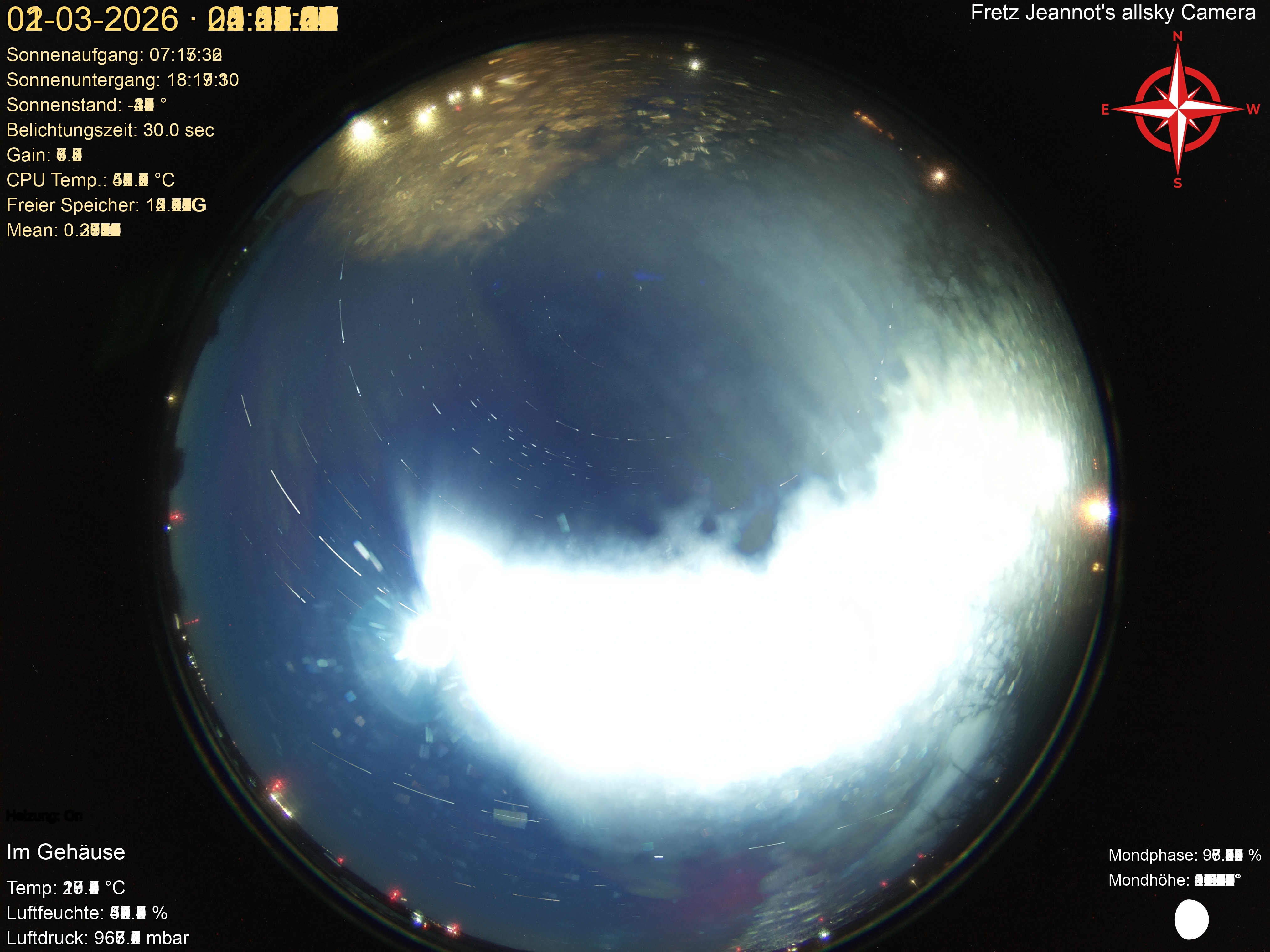 Startrail Bild: 01.03.2026