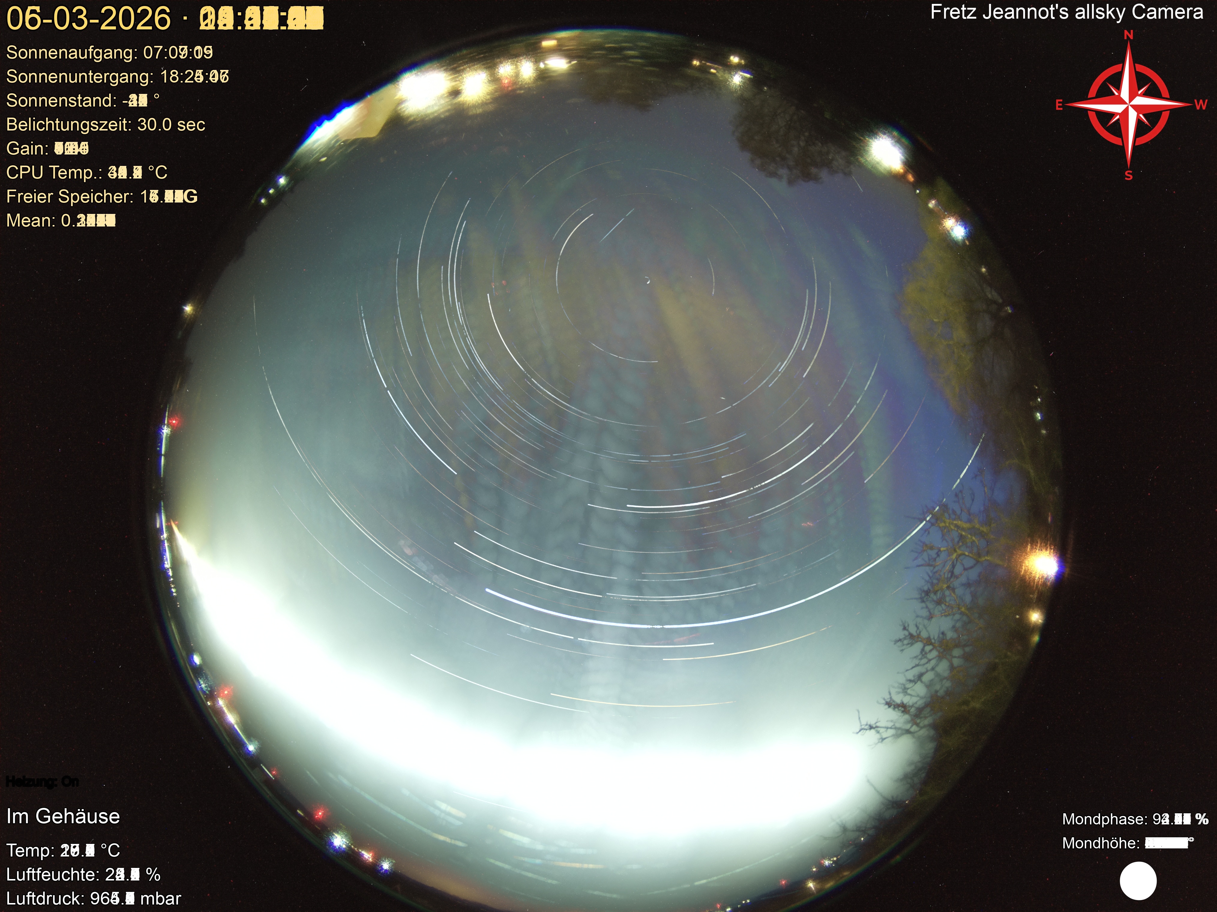 Startrail Bild: 05.03.2026