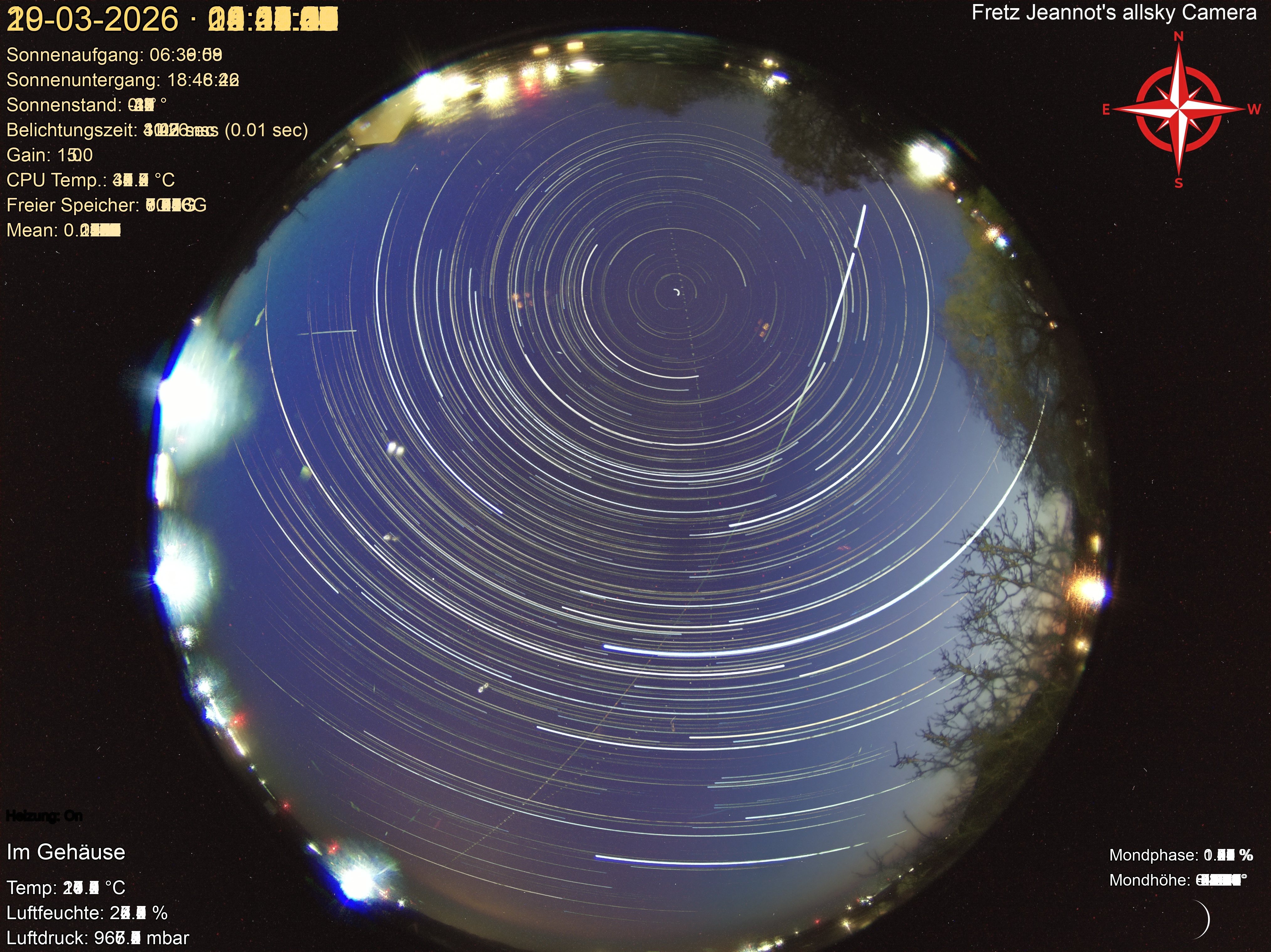 Startrail Bild: 19.03.2026