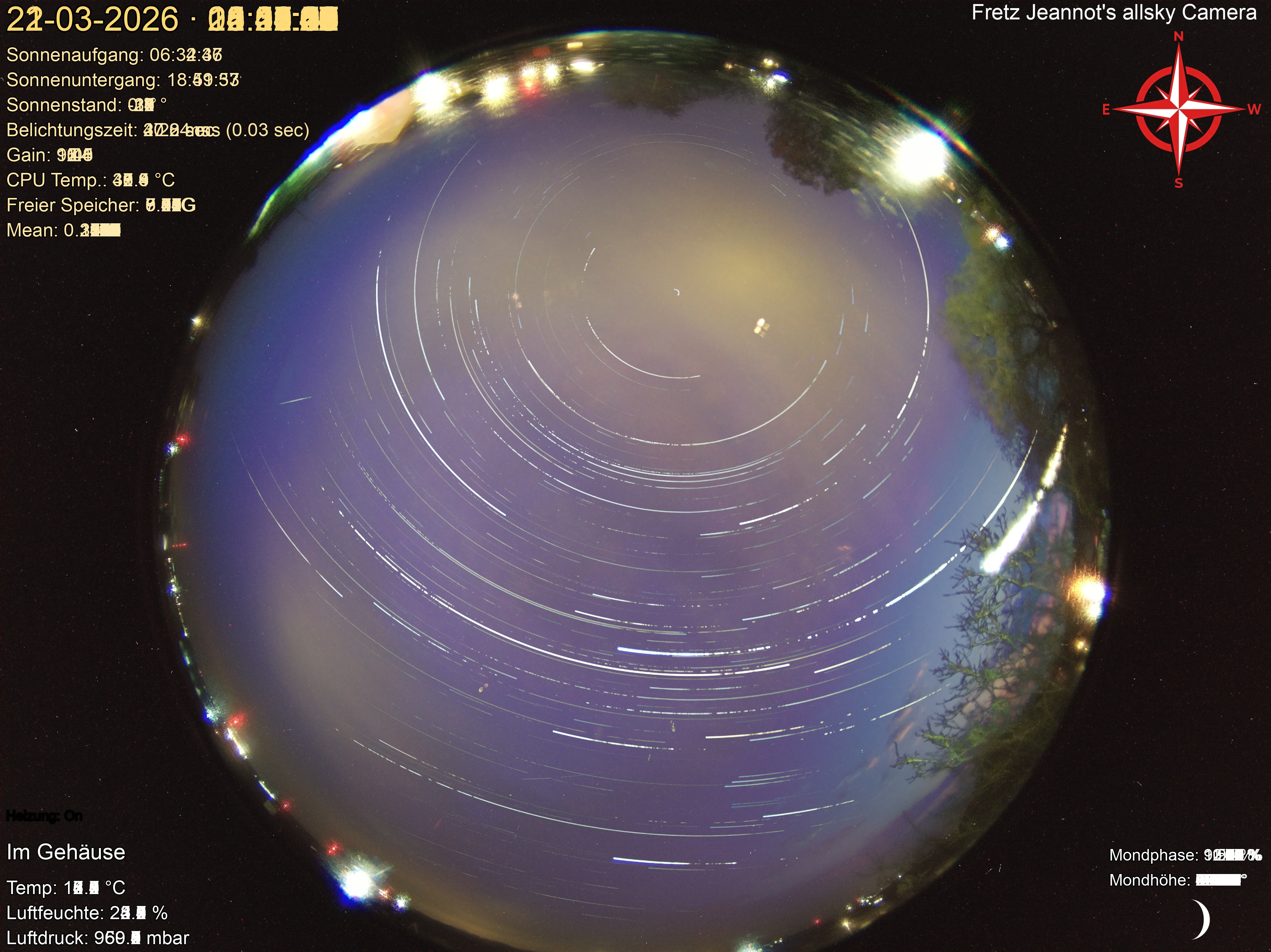 Startrail Bild: 21.03.2026